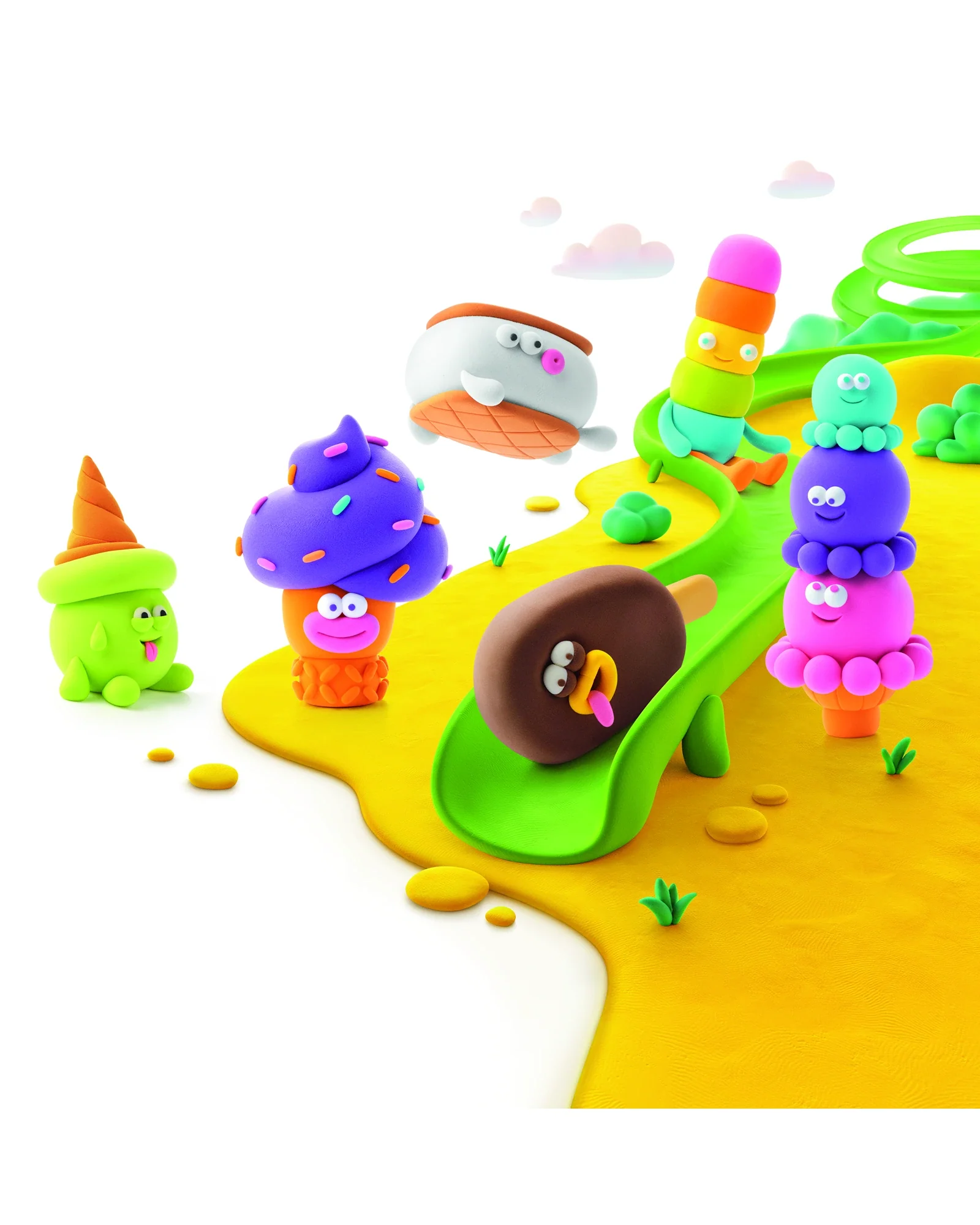 Hey Clay Nice Ice Cream Set - Image 5