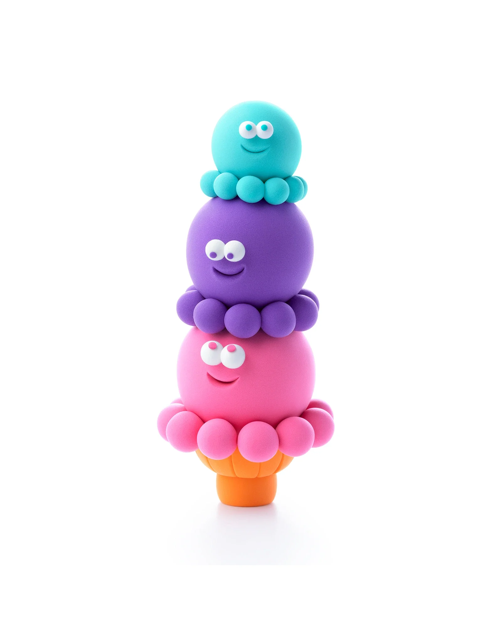 Hey Clay Nice Ice Cream Set - Image 9