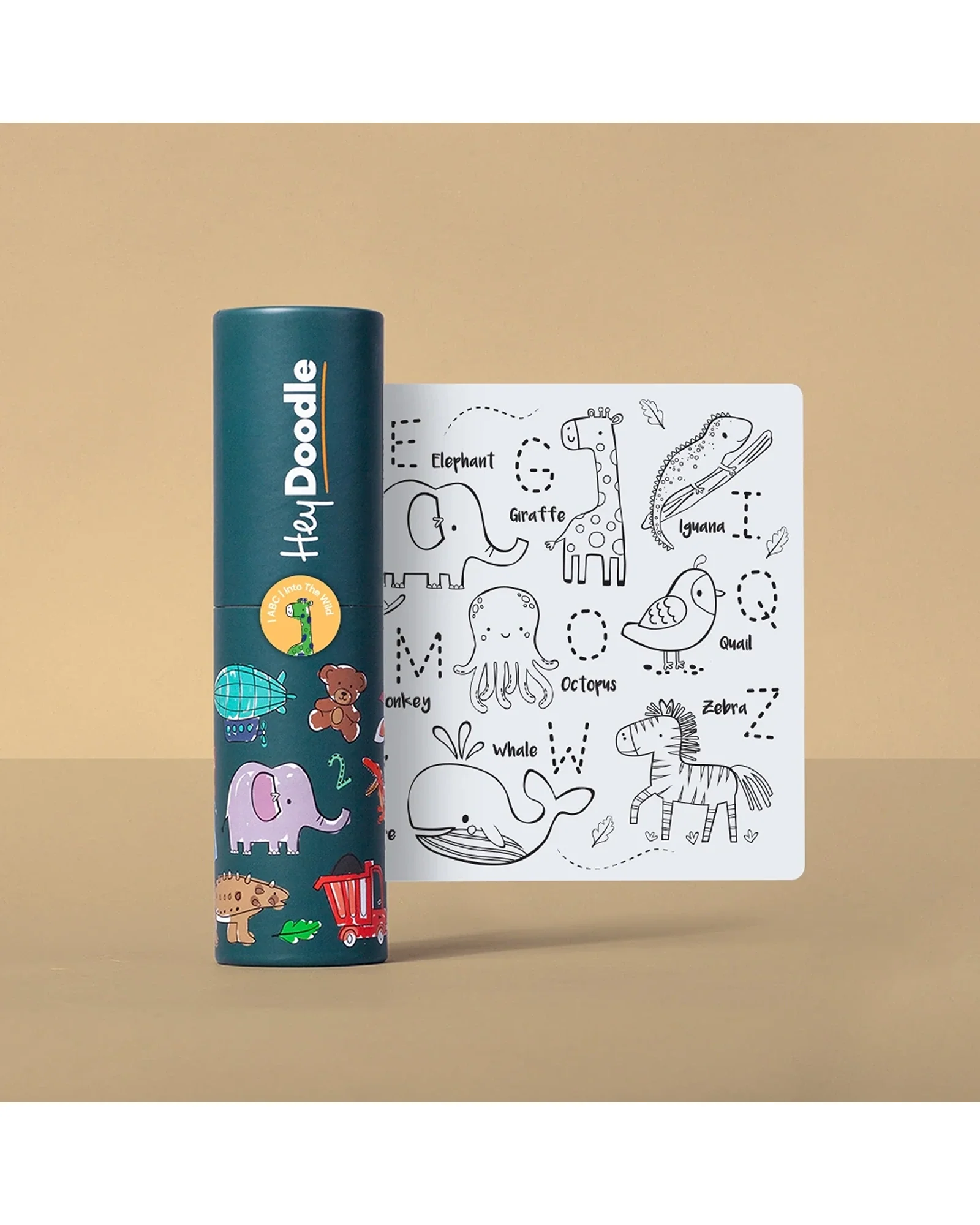 HeyDoodle MiniMats ABC Series Animals - Image 2