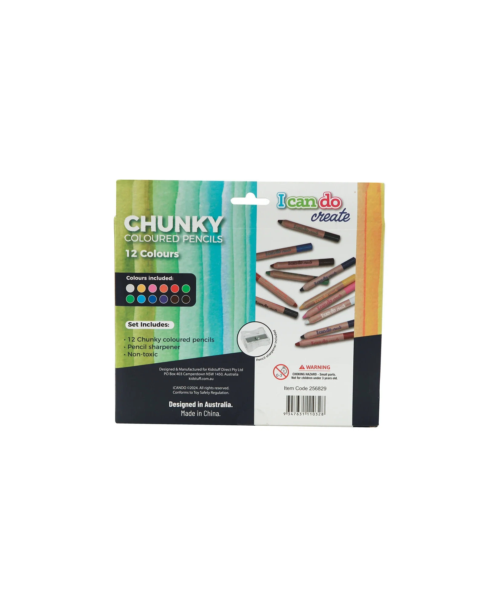Chunky Coloured Pencils 12pcs - Image 5