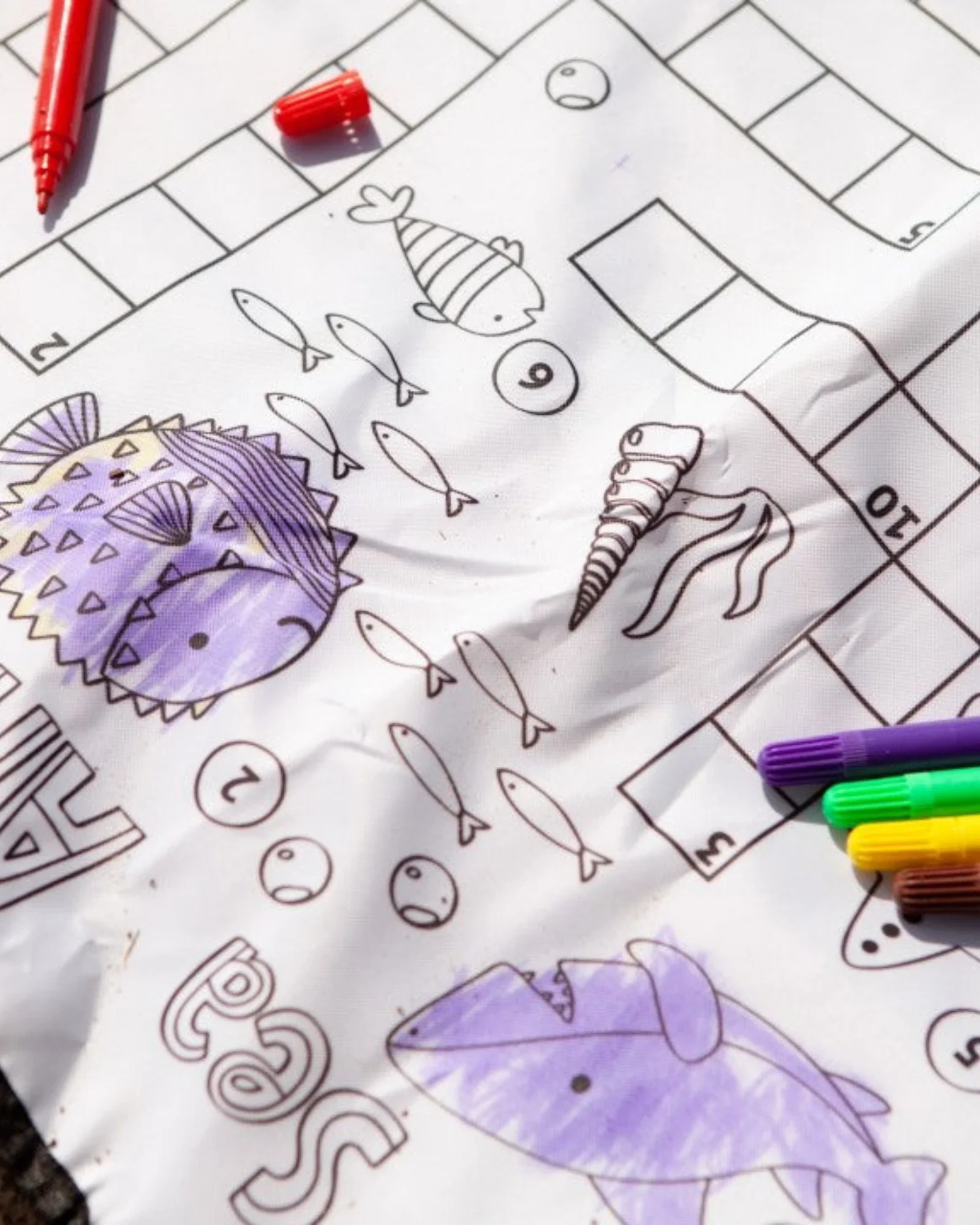 Picnic Blanket Colouring Fun V2 - Image 6
