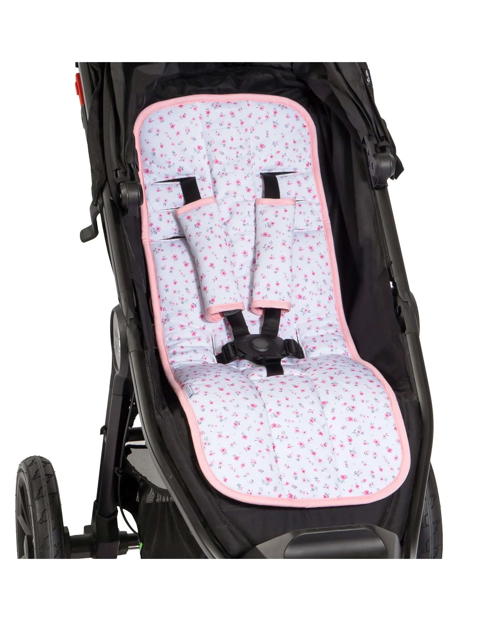 Ice Cooling Pram Liner Pink Petals - Image 2