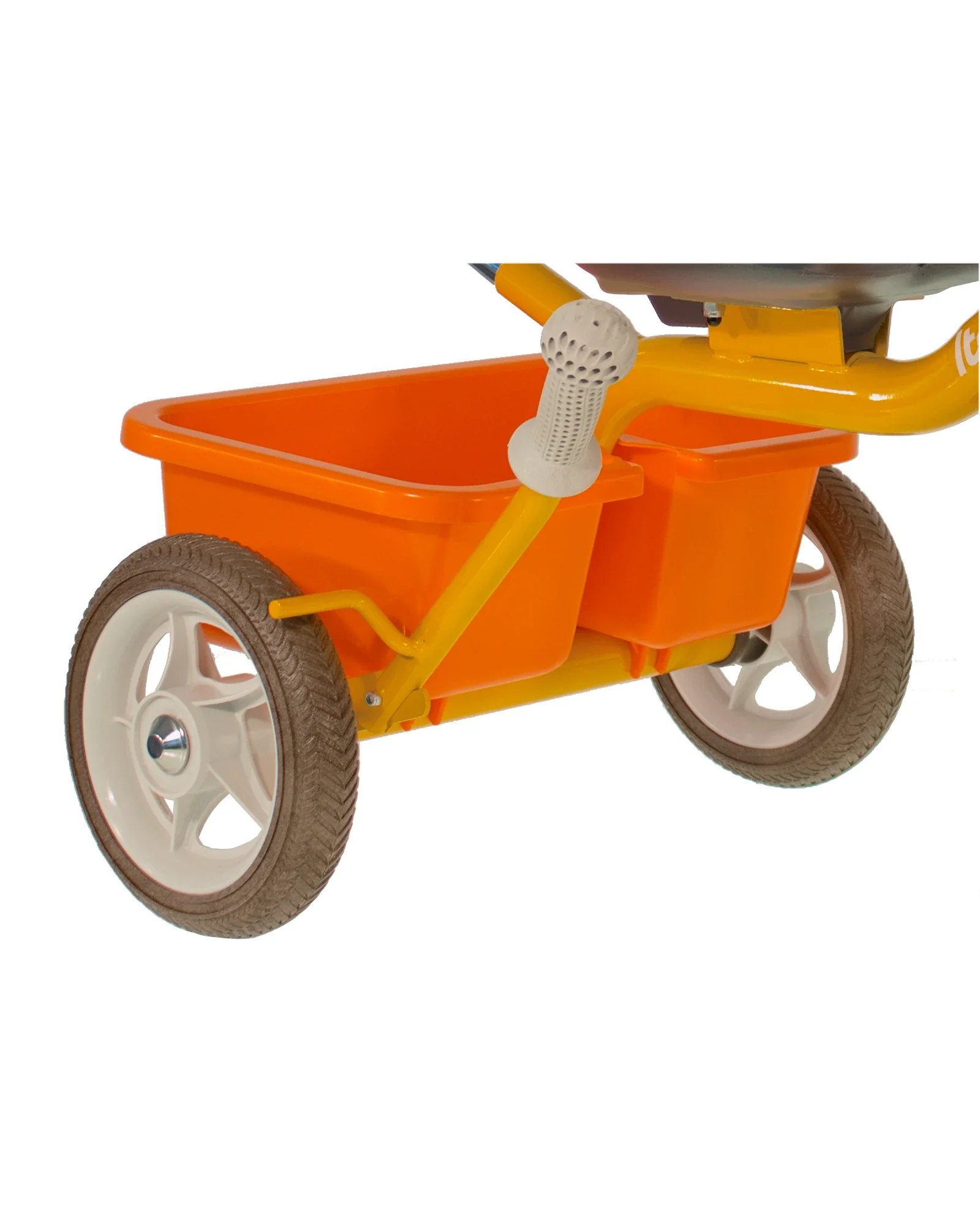 Italtrike 10" Passenger Tricycle Road Work Orange - Image 3