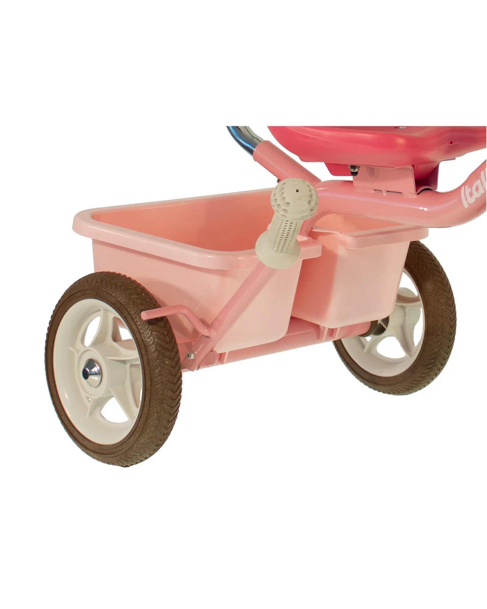 Italtrike 10" Passenger Trike Rose Garden Pink - Image 2