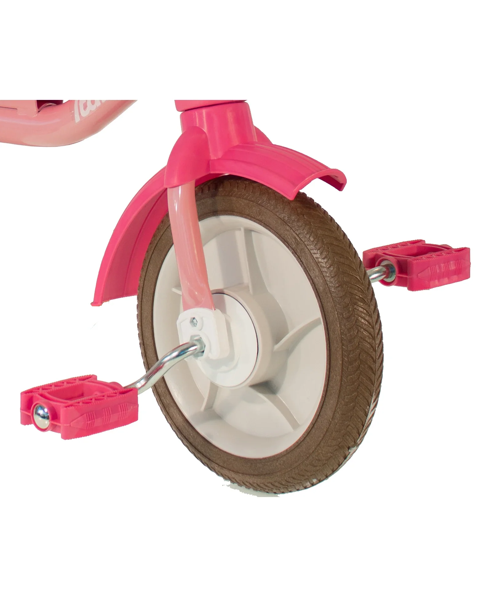 Italtrike 10" Passenger Trike Rose Garden Pink - Image 5