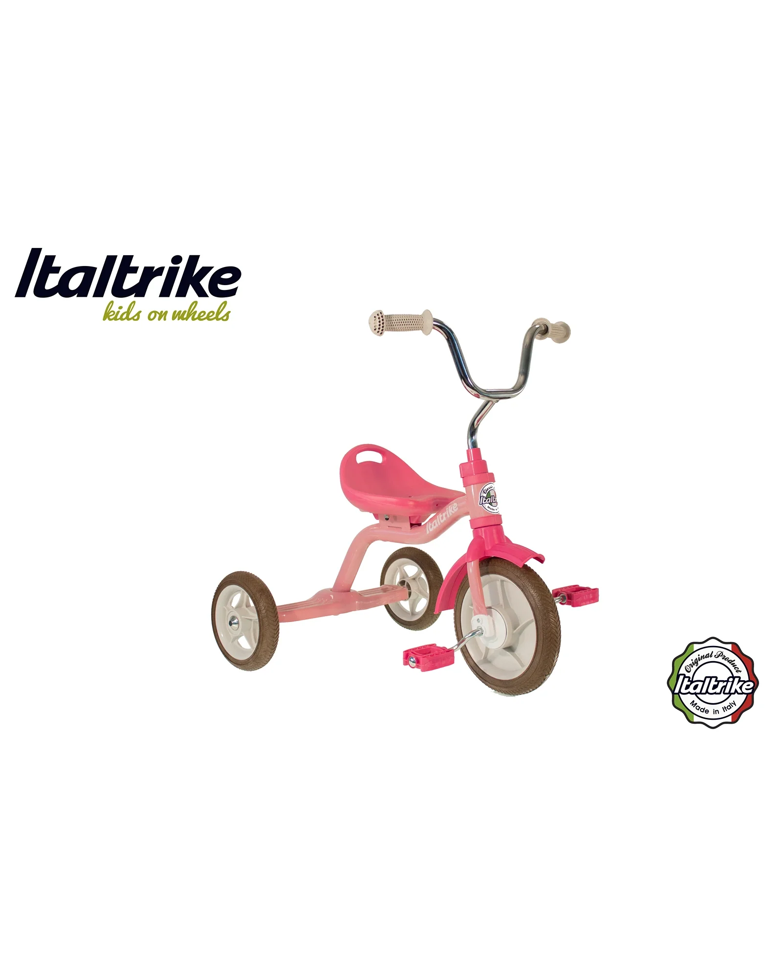 Italtrike 10" Super Touring Trike Rose Garden Pink