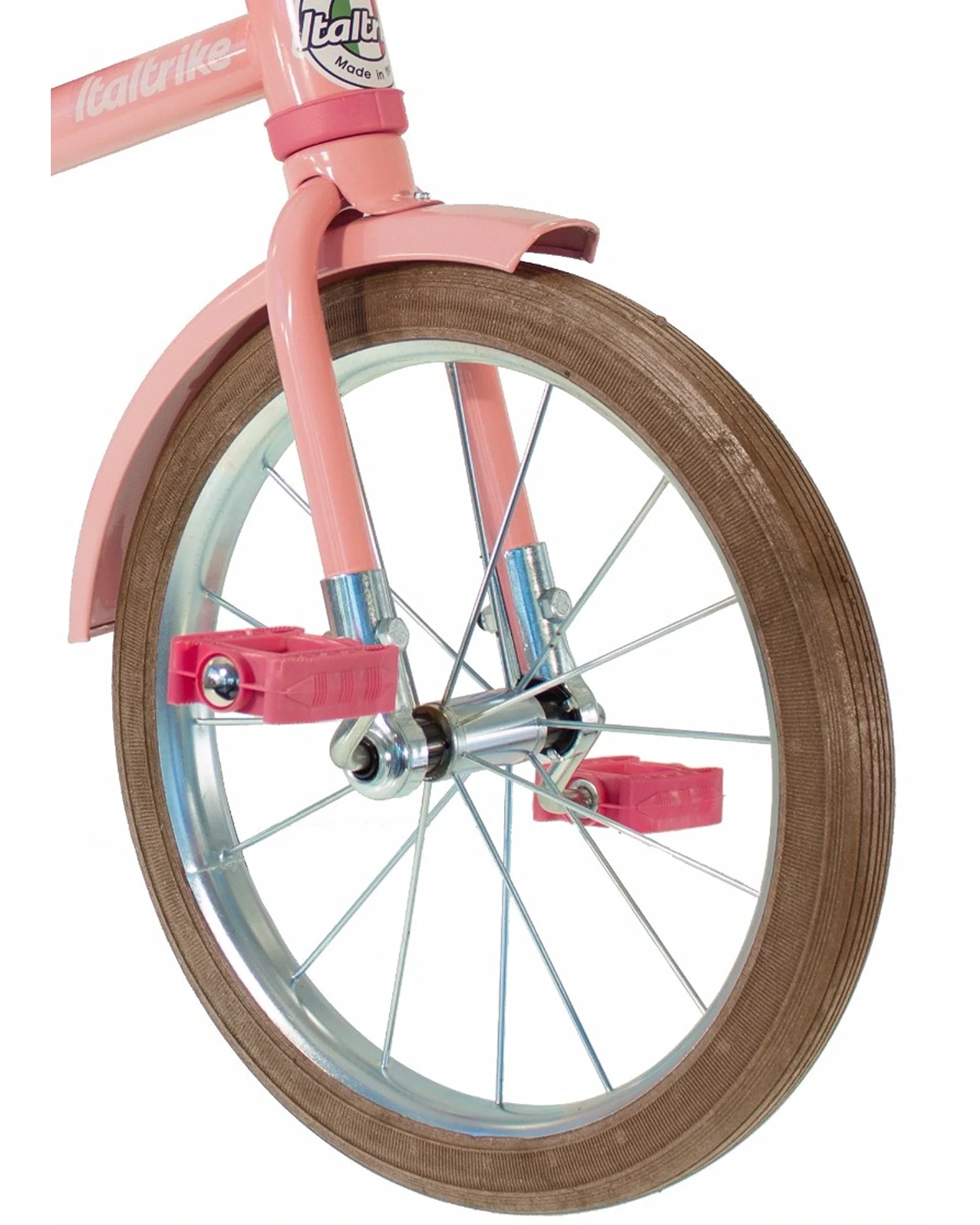 Italtrike 16" Spokes Trike Rose Garden Pink - Image 3