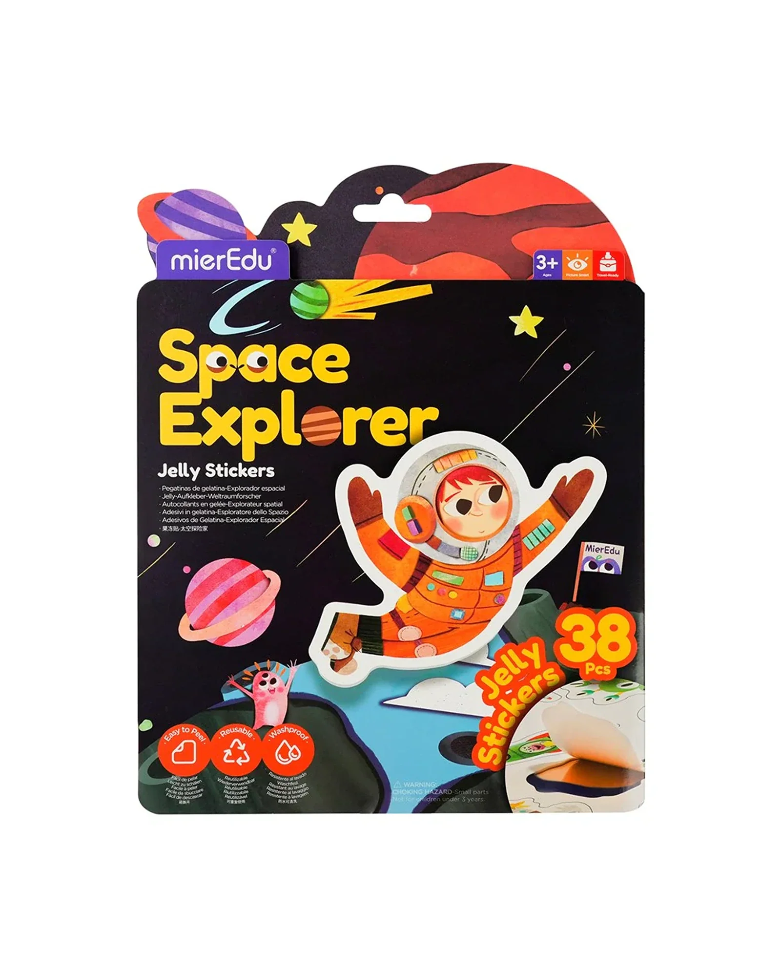Jelly Stickers Space Explorer