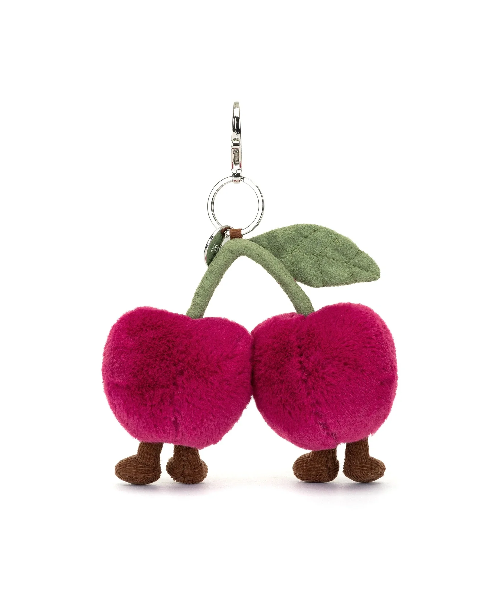 Jellycat Amueseables Cherries Bag Charm - Image 4