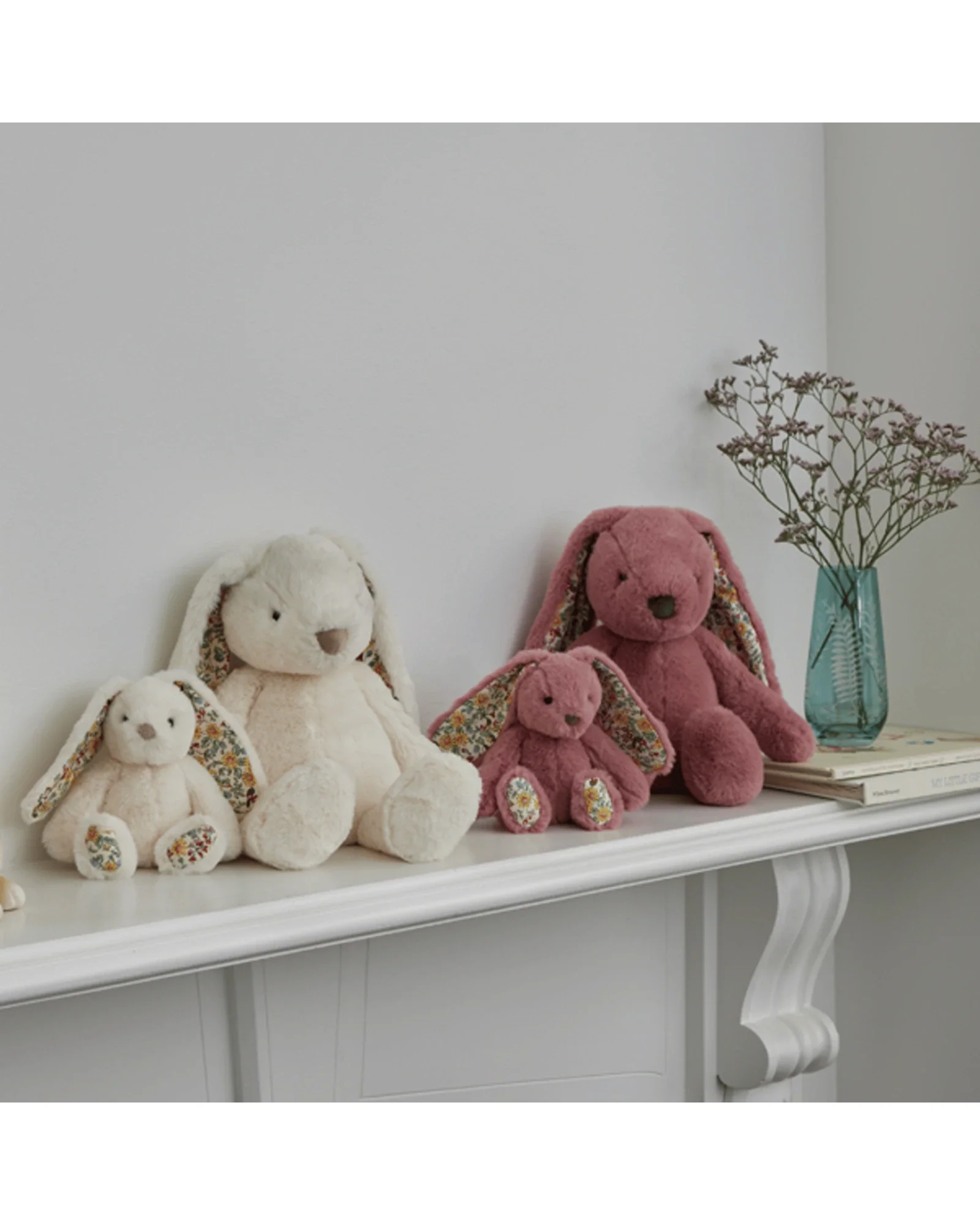 Floral Raspberry Bunny Medium - Image 3