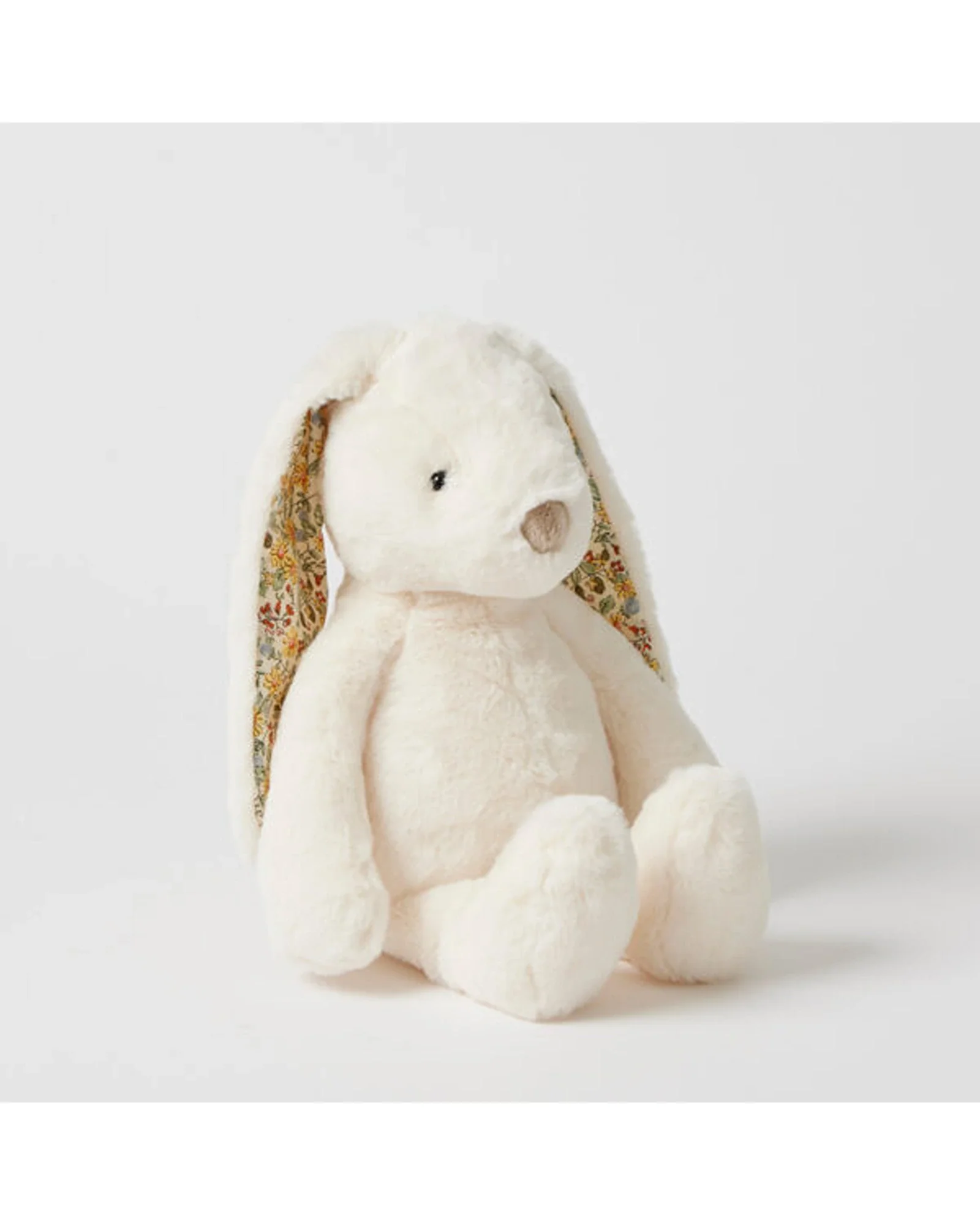 Jiggle and Giggle Floral White Bunny Medium - Image 5