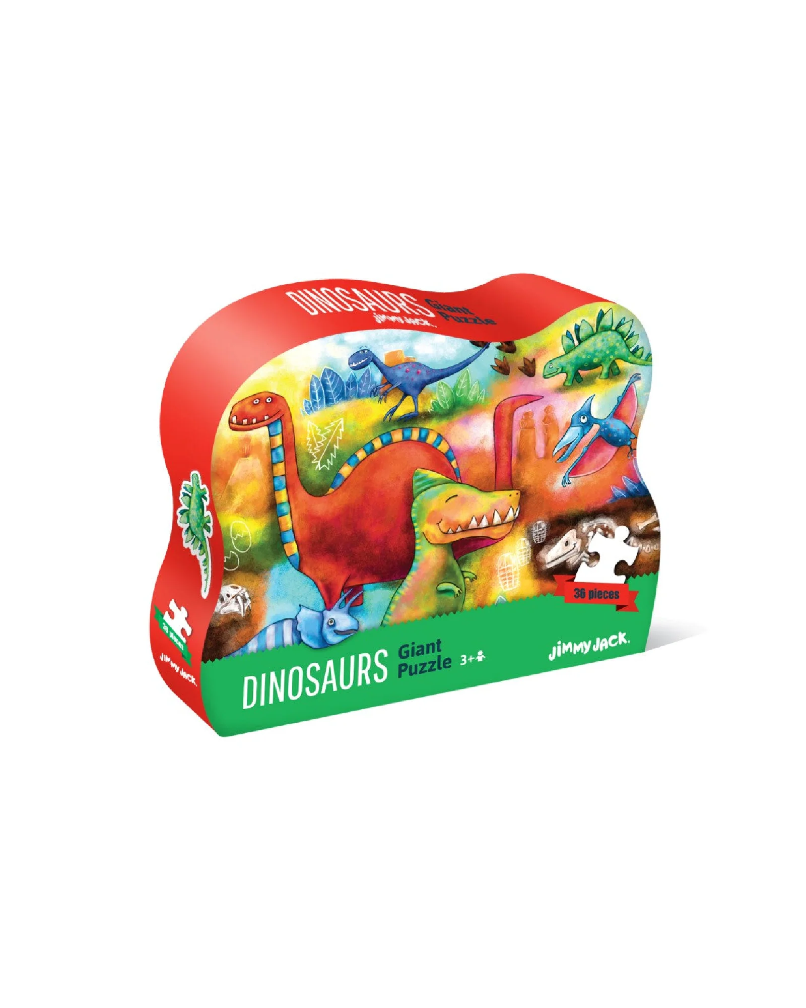 36 Piece Giant Puzzle Dinosaurs