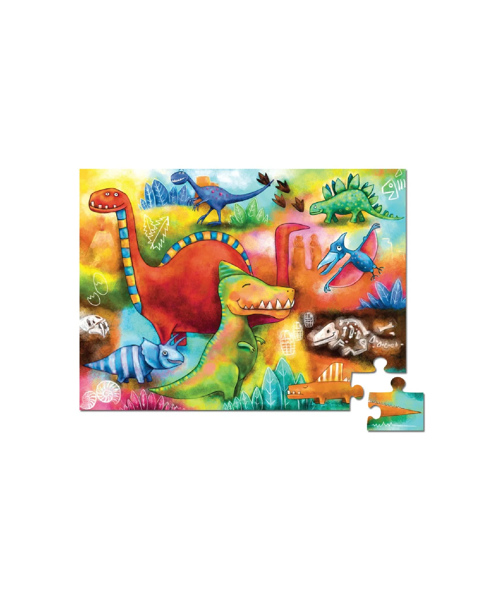 36 Piece Giant Puzzle Dinosaurs - Image 2