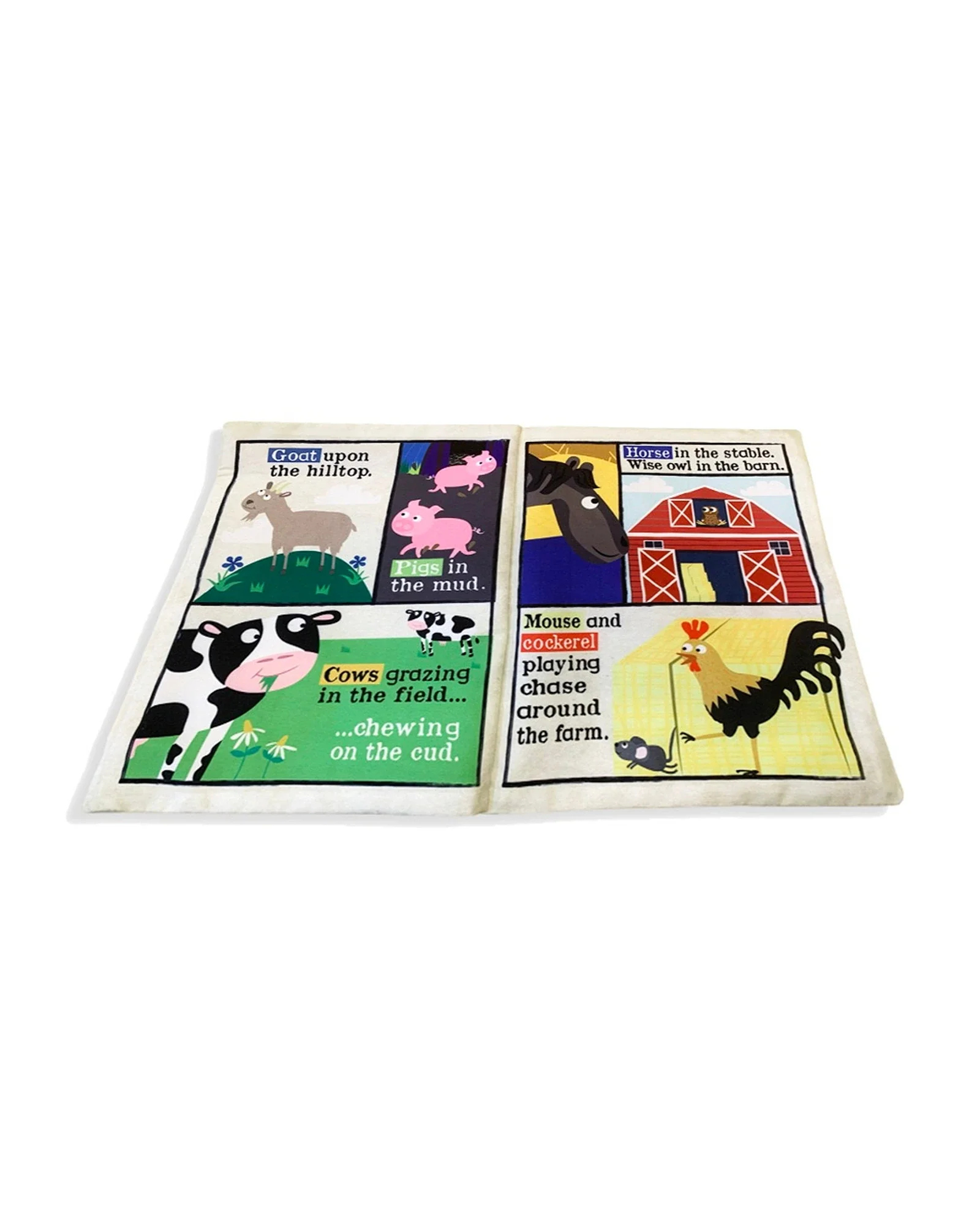 Jo & NicS Crinkly Cloth Books - Farm Animals - Image 2