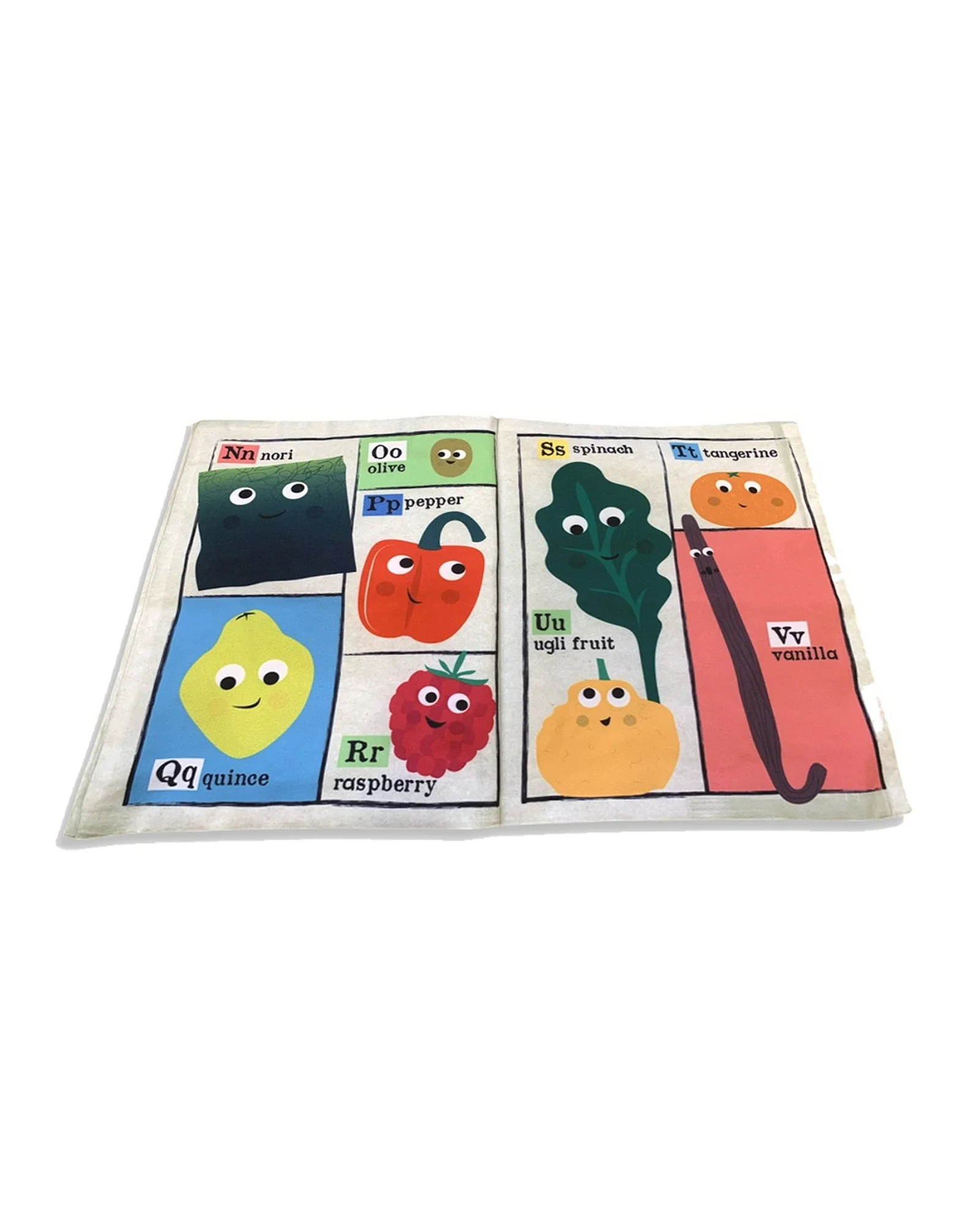 Jo & NicS Crinkly Cloth Books - Fruit & Veg - Image 2