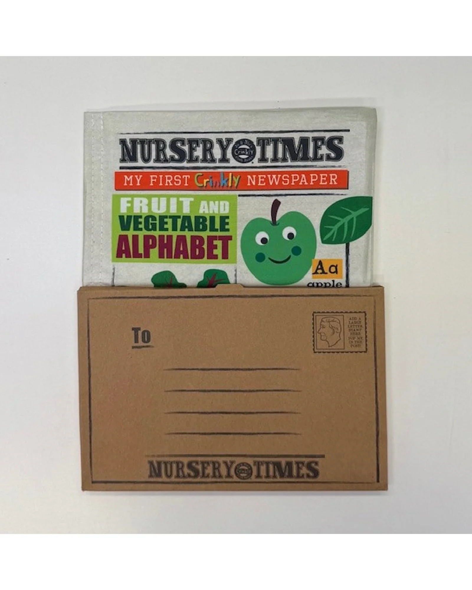 Jo & NicS Crinkly Cloth Books - Fruit & Veg - Image 5