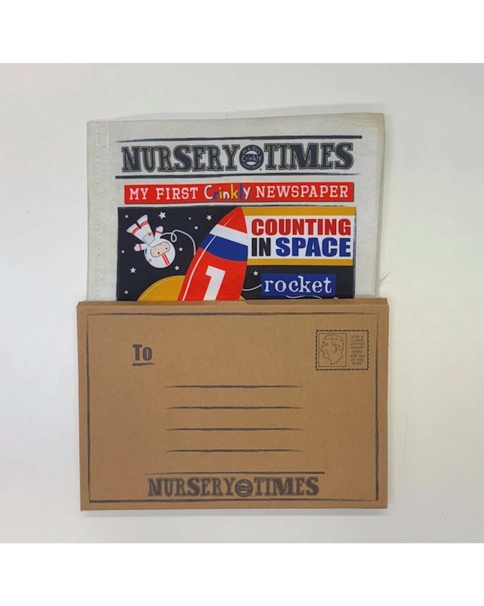 Jo & NicS Crinkly Cloth Books - Space Count - Image 5