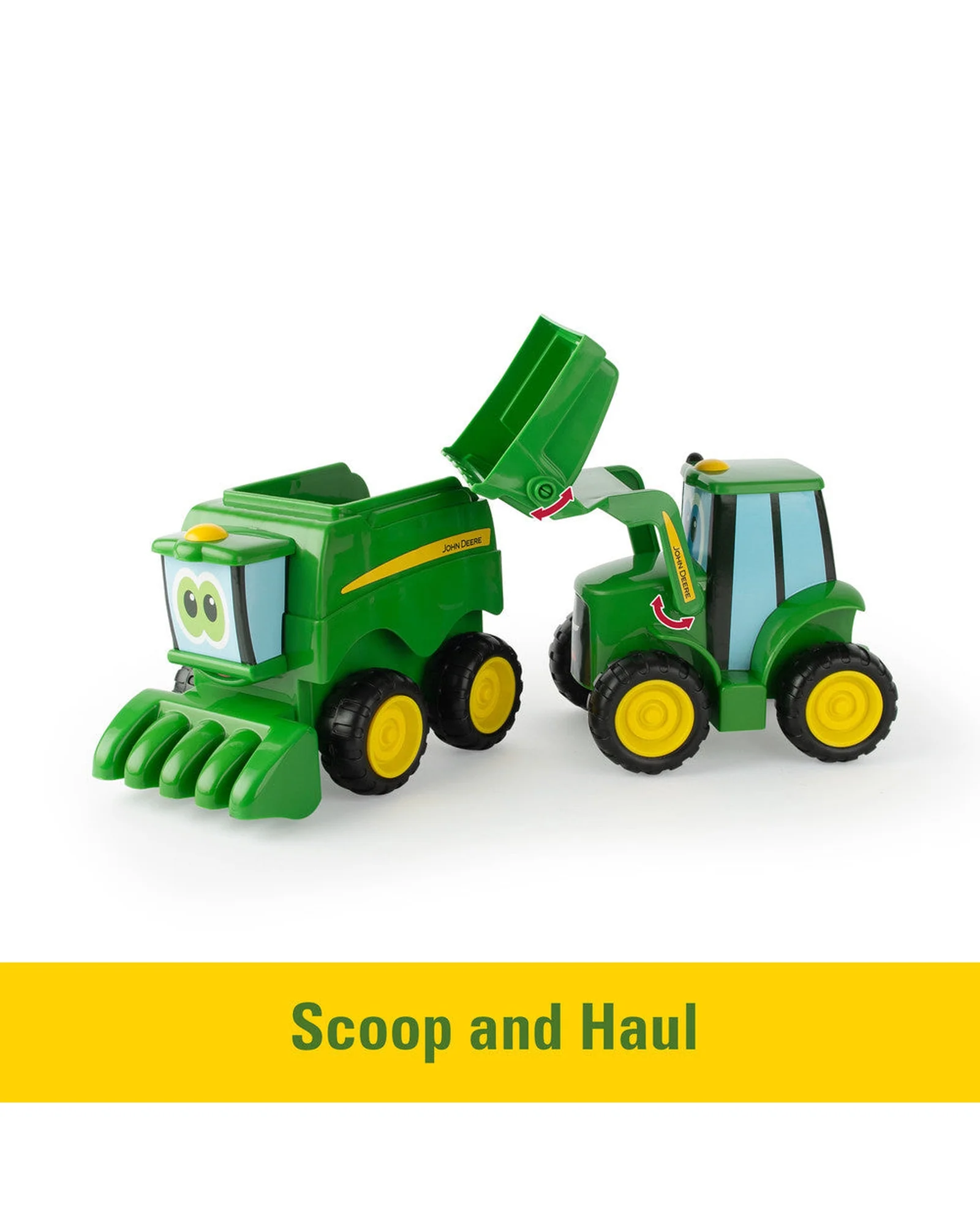 John Deere Farmin Friends Vehicle 2 Pk - Image 3