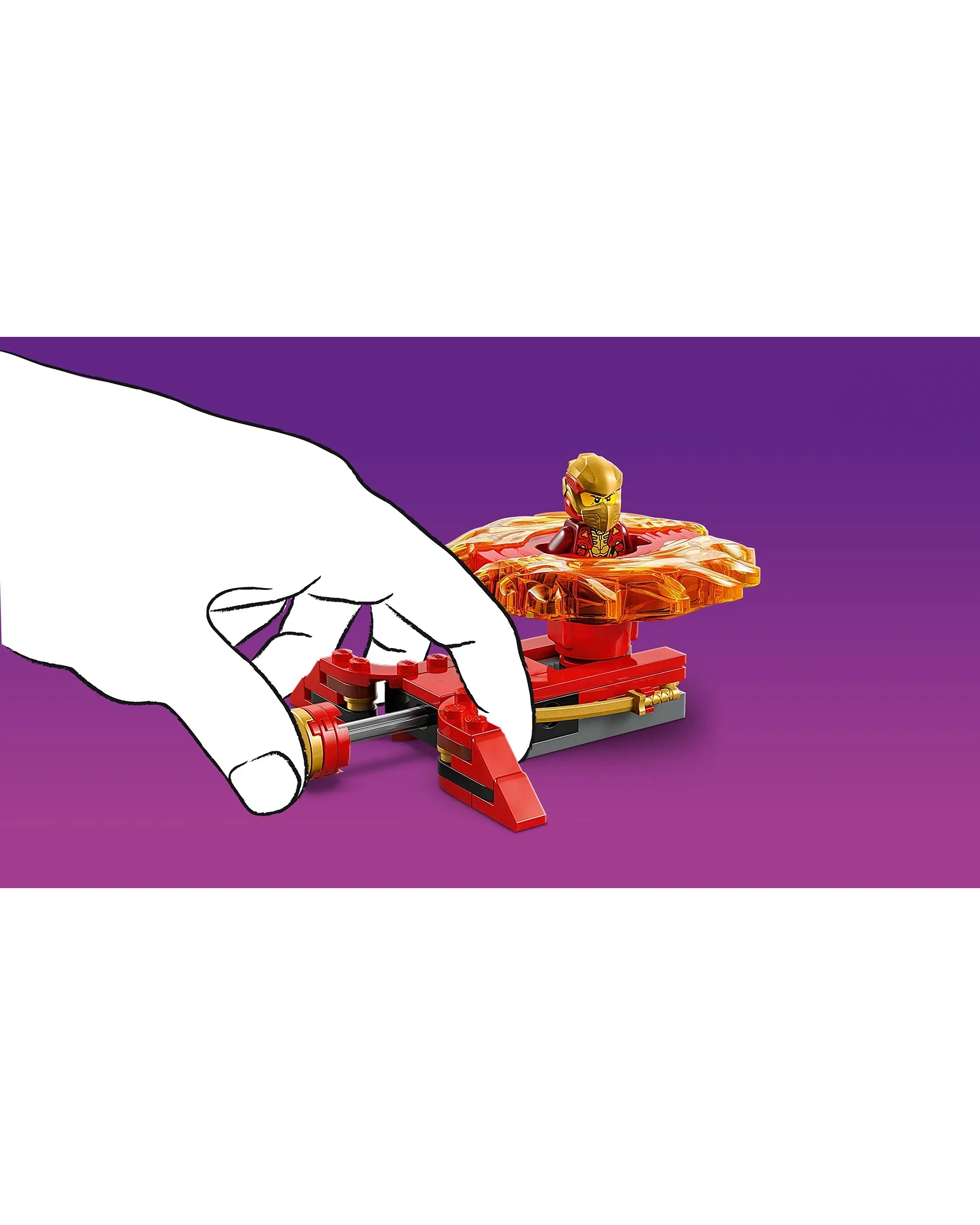 71823 Kais Dragon Spinjitzu Spinner - Image 3