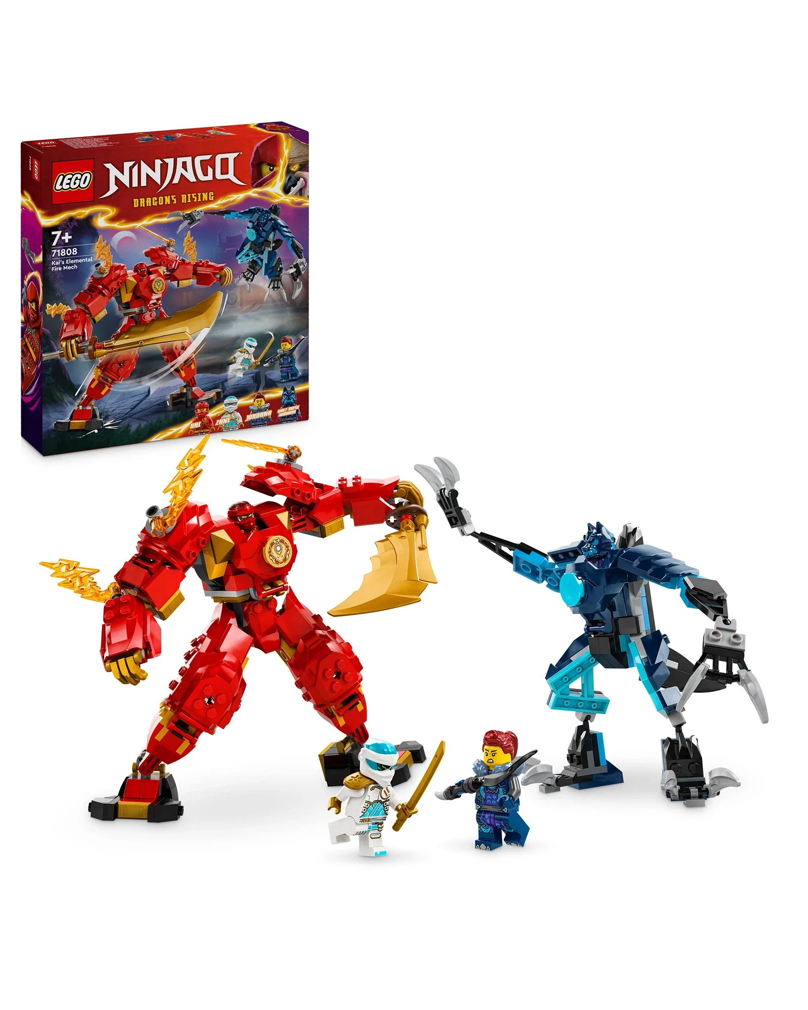 71808 Kais Elemental Fire Mech - Image 3