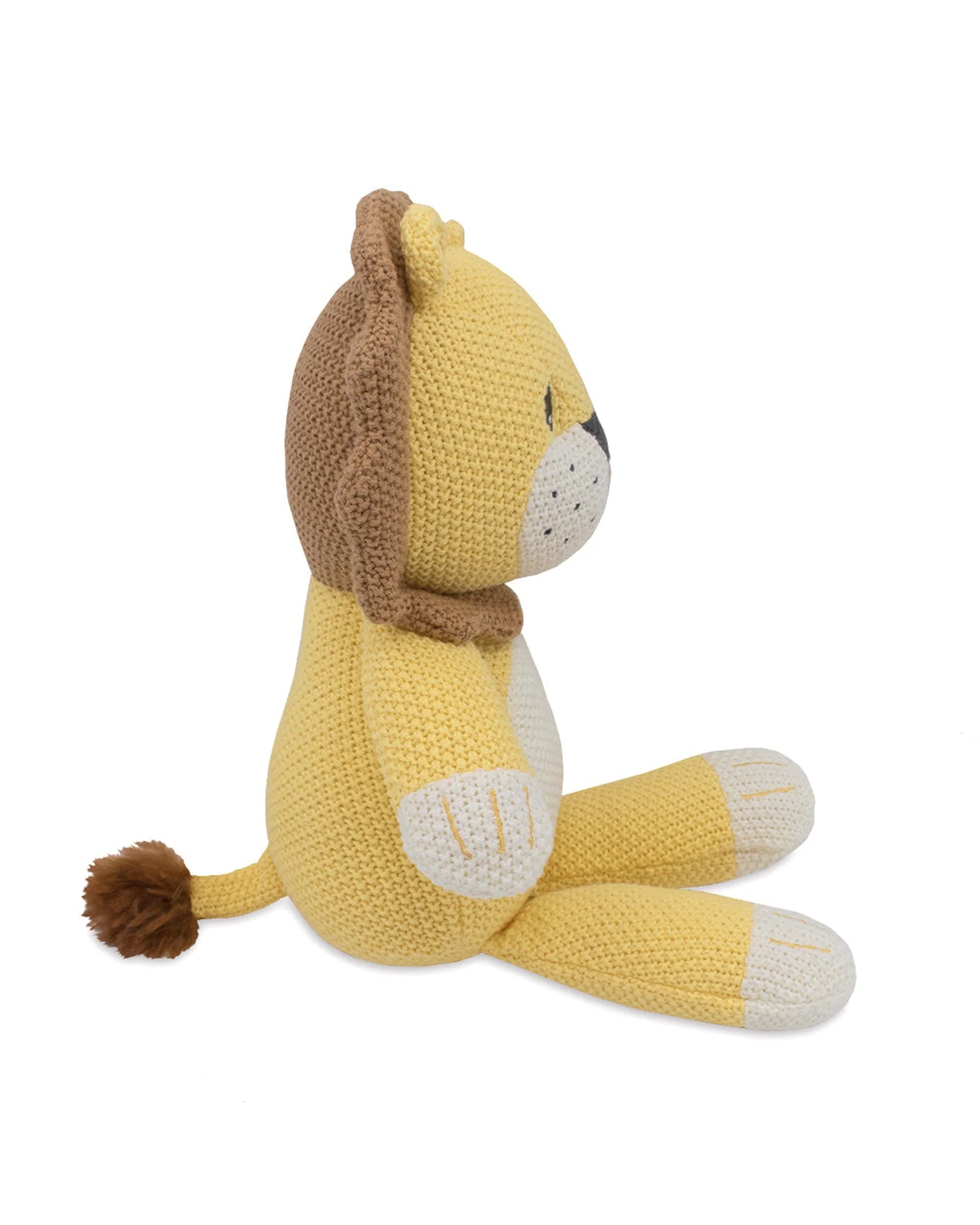 Knitted Toy Leo the Lion - Image 3