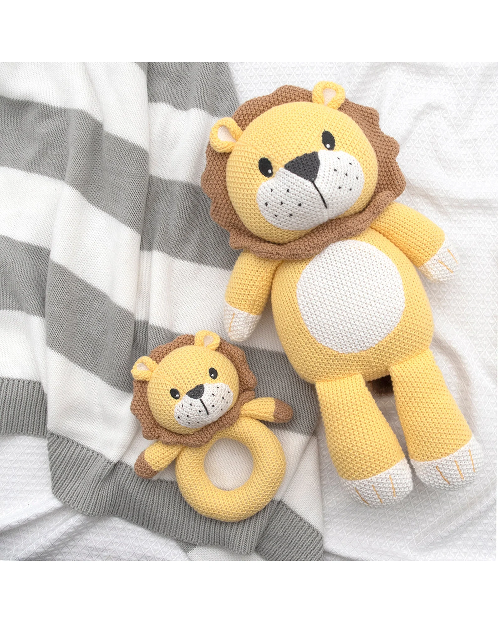 Knitted Toy Leo the Lion - Image 5