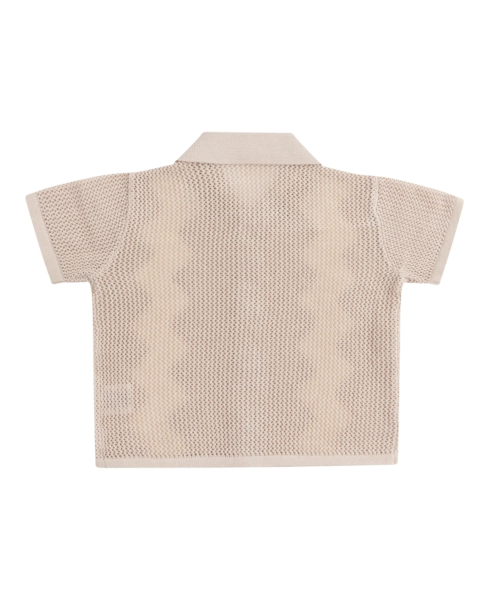 Kynd Baby Classic Mesh Knit Short Sleeve Shirt Shell - Size 0 - Image 2