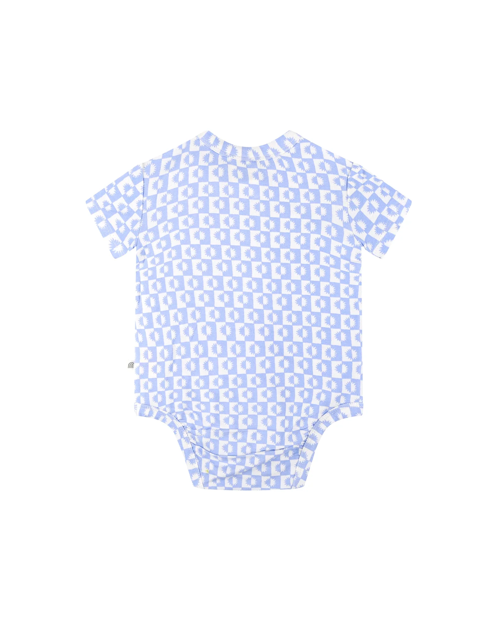 Kynd Baby Comfy Bodysuit Short Sleeve Blue Sunrise - Size 0 - Image 2