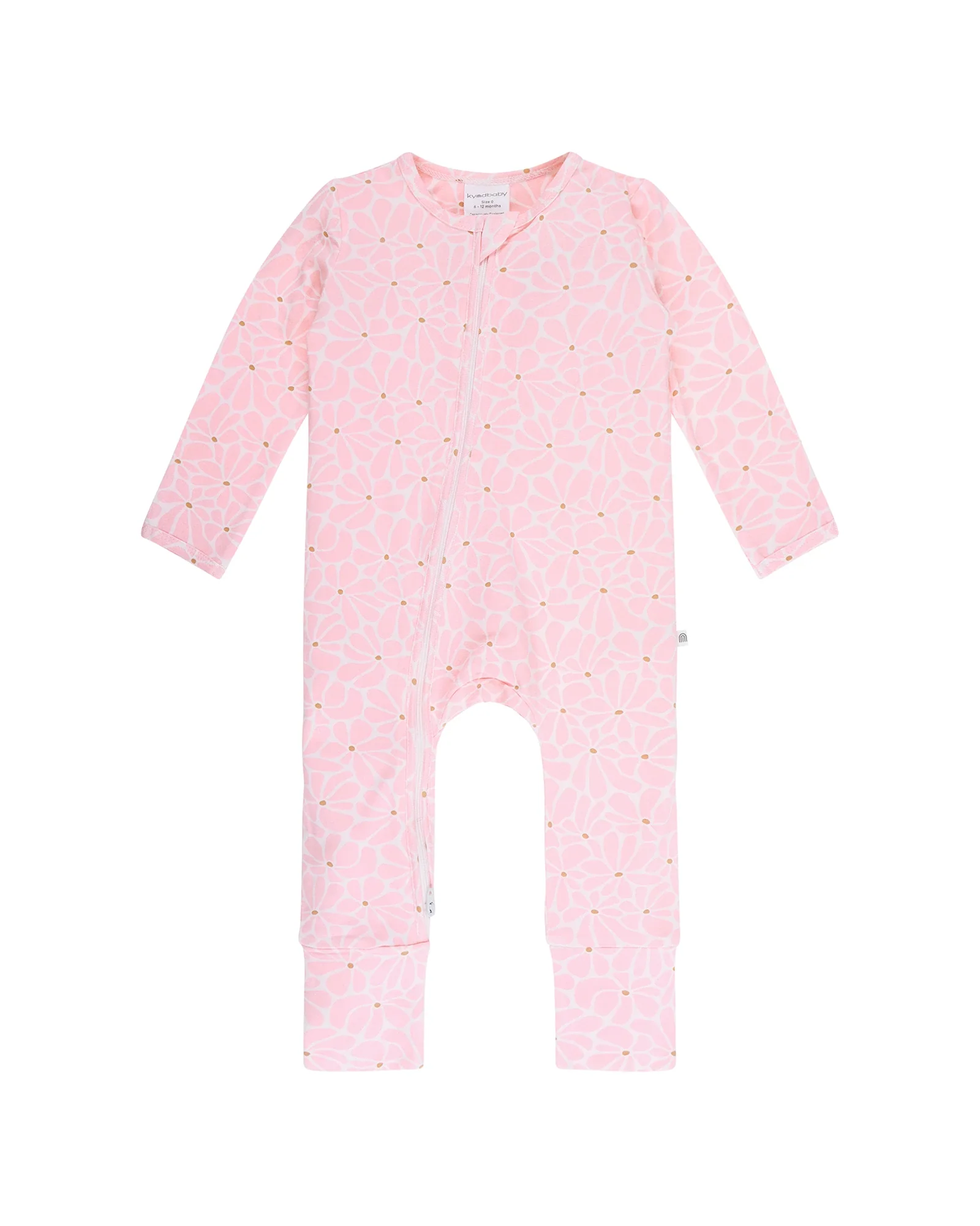 Kynd Baby Day or Night Onesie Hibiscus - Size 0