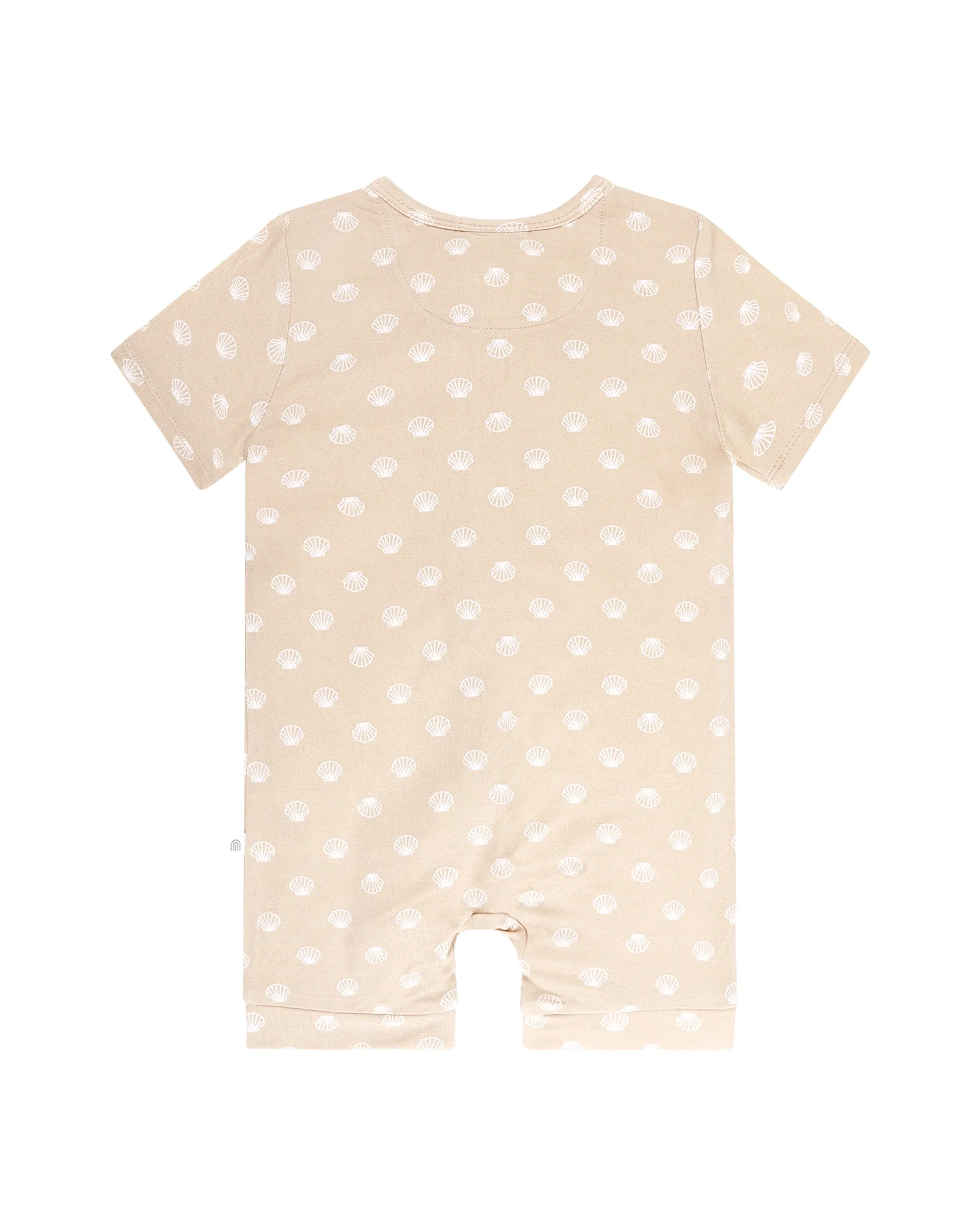 Kynd Baby Day or Night Onesie Short Sleeve Seashells - Size 2 - Image 2