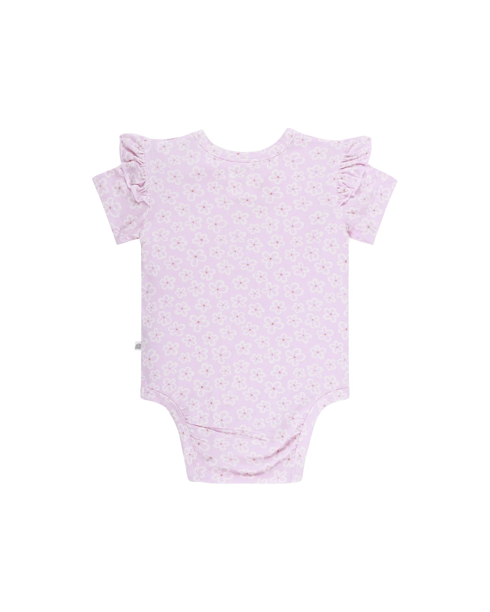 Kynd Baby Frill Sleeve Bodysuit Frangipani - Size 0 - Image 2