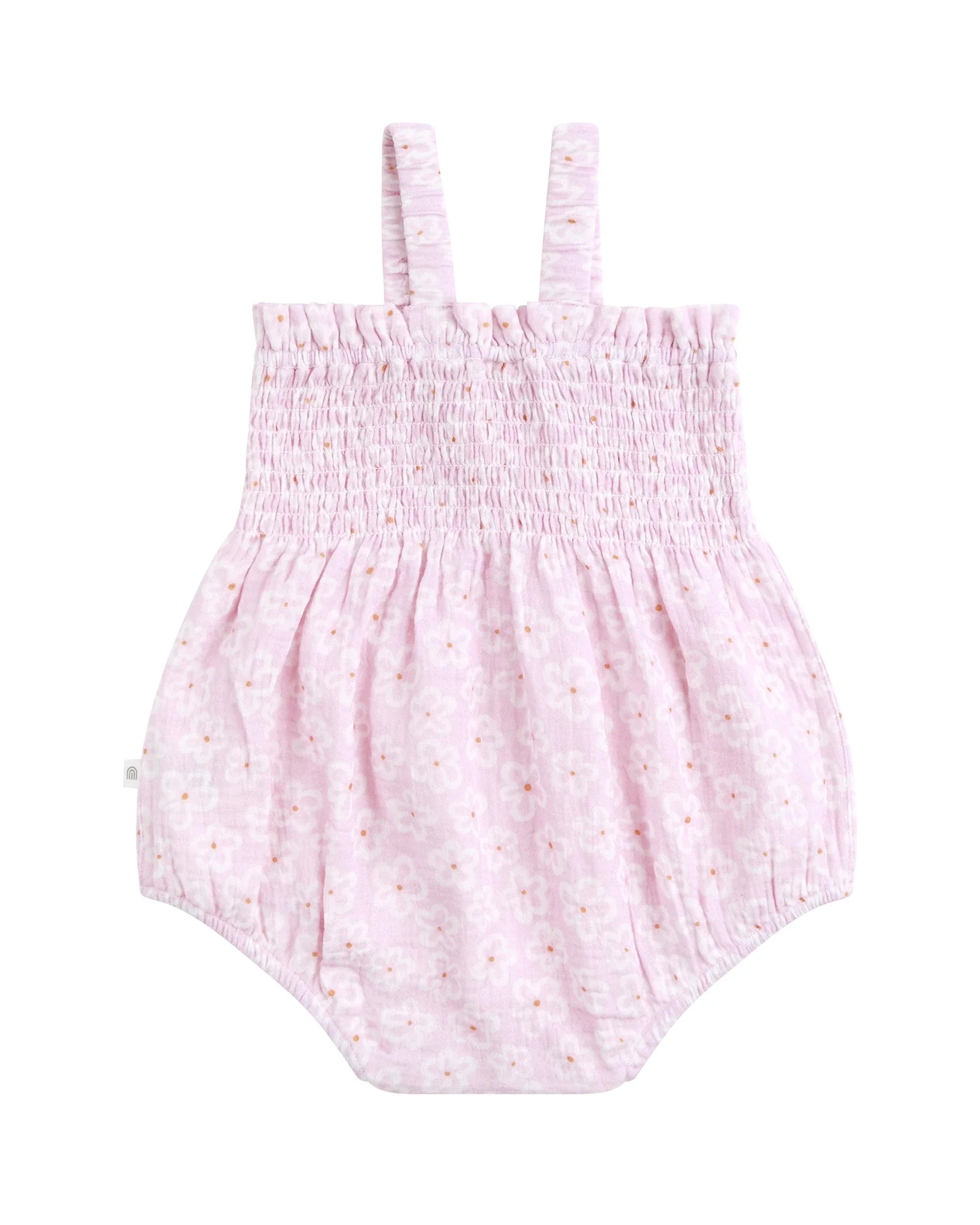 Kynd Baby Shirred Woven Romper Frangipani - Size 0 - Image 5