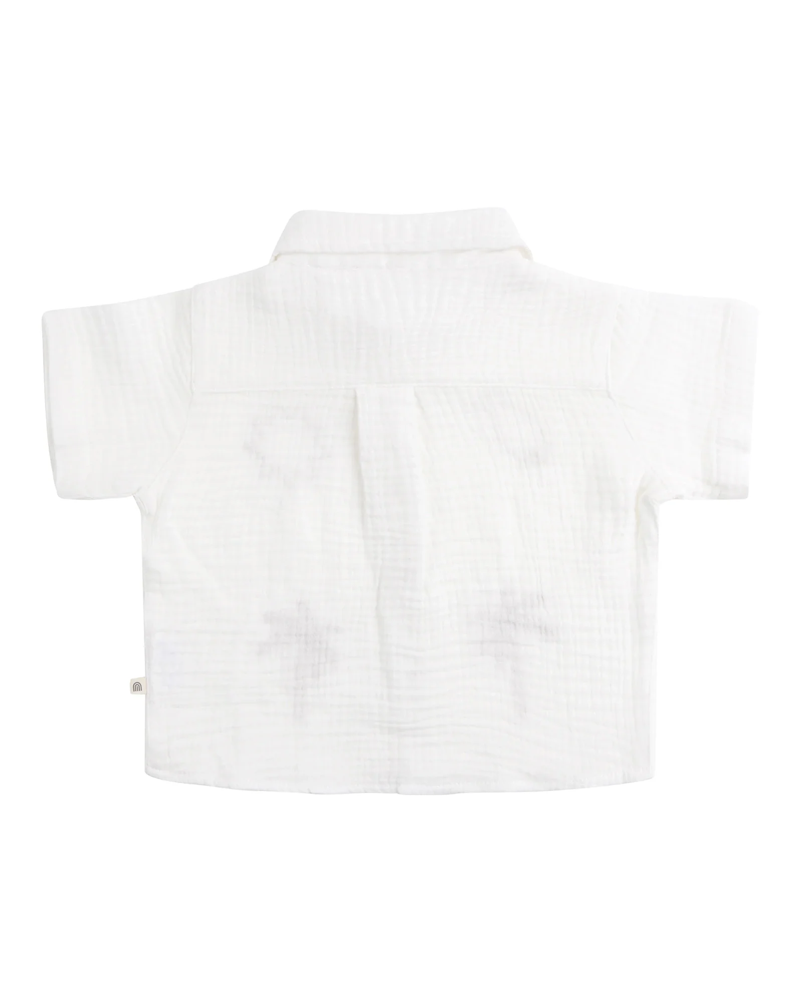 Kynd Baby Woven Embroidered Shirt Coconut - Size 0 - Image 2