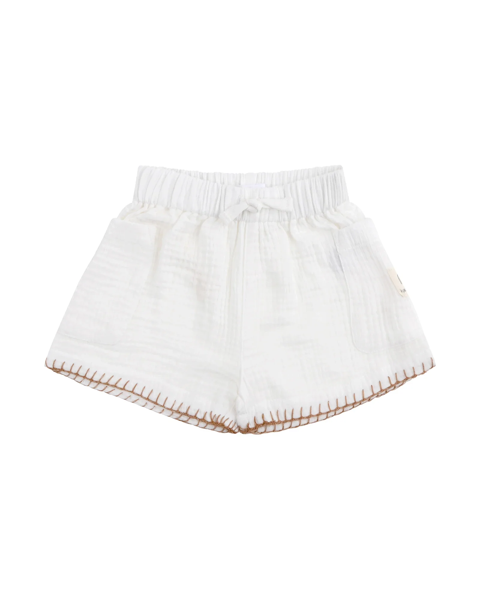 Kynd Baby Woven Short Coconut - Size 2