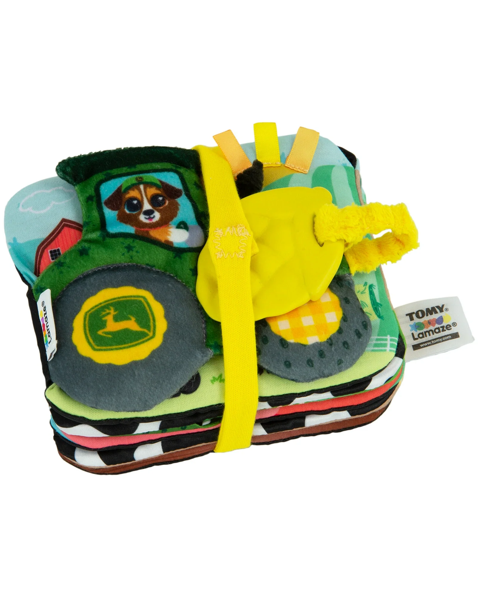 Lamaze John Deere Farm to Table Journey soft book - Image 2