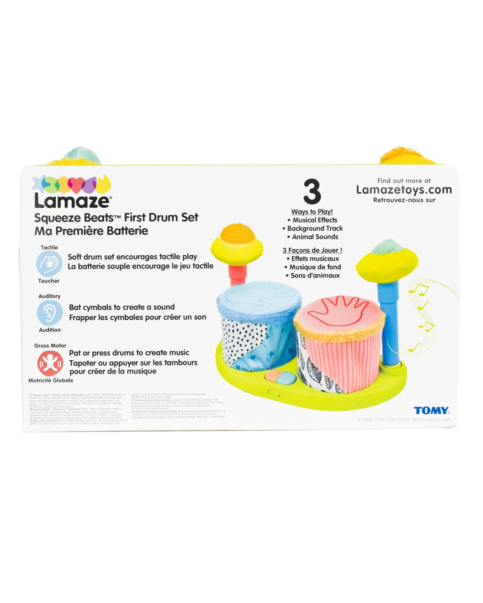 Lamaze Squeeze Beats First Drum set - Image 2