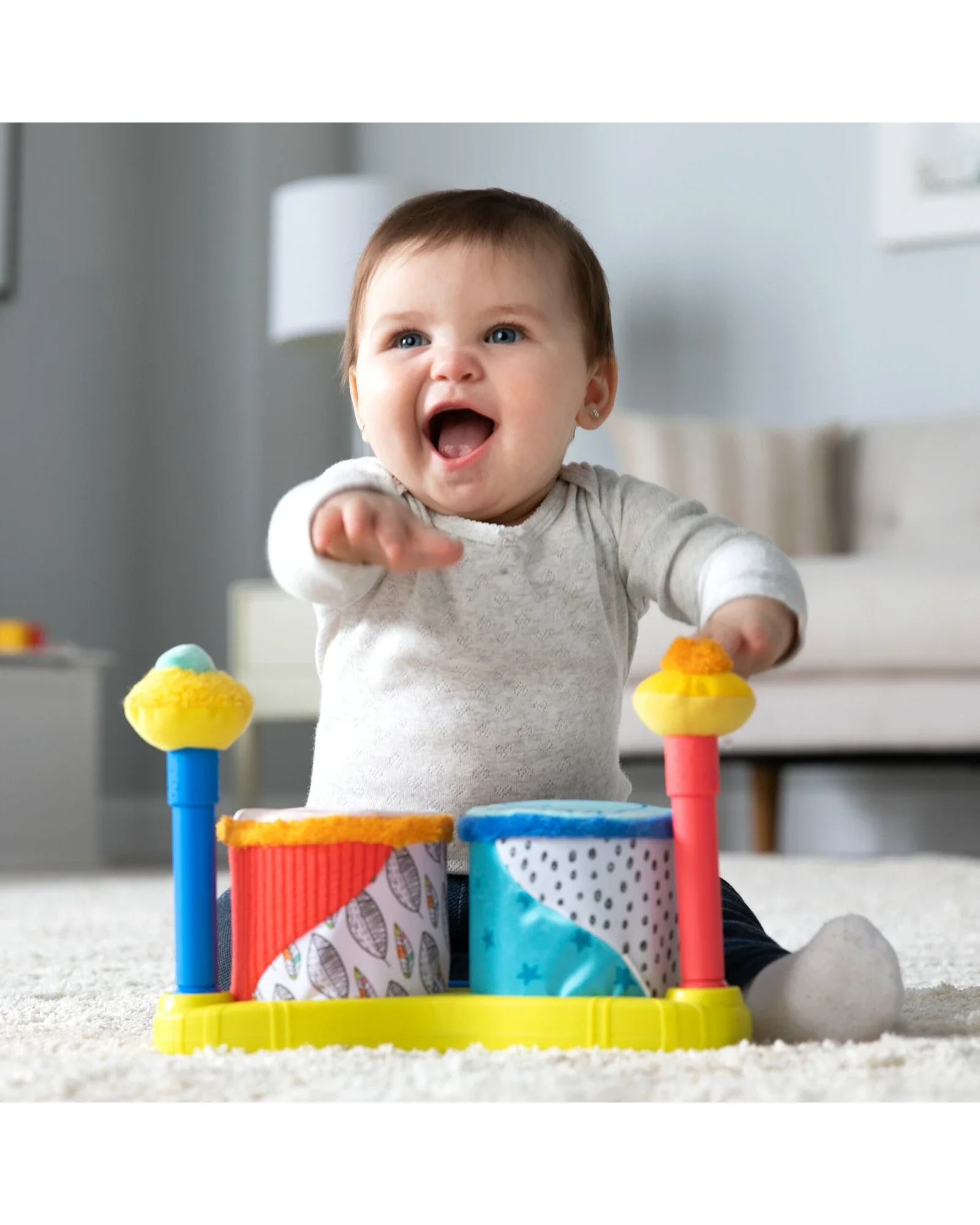 Lamaze Squeeze Beats First Drum set - Image 3