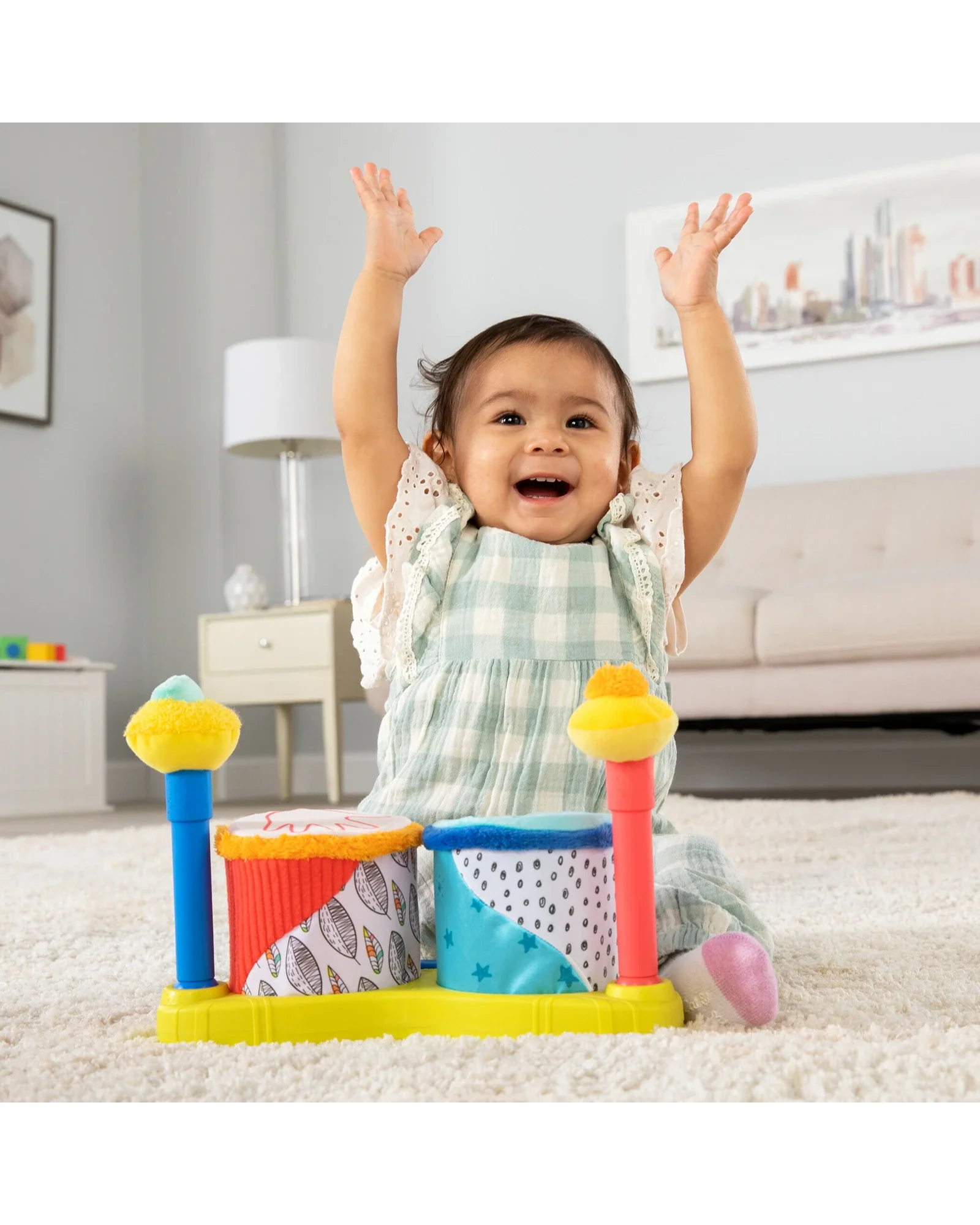Lamaze Squeeze Beats First Drum set - Image 5