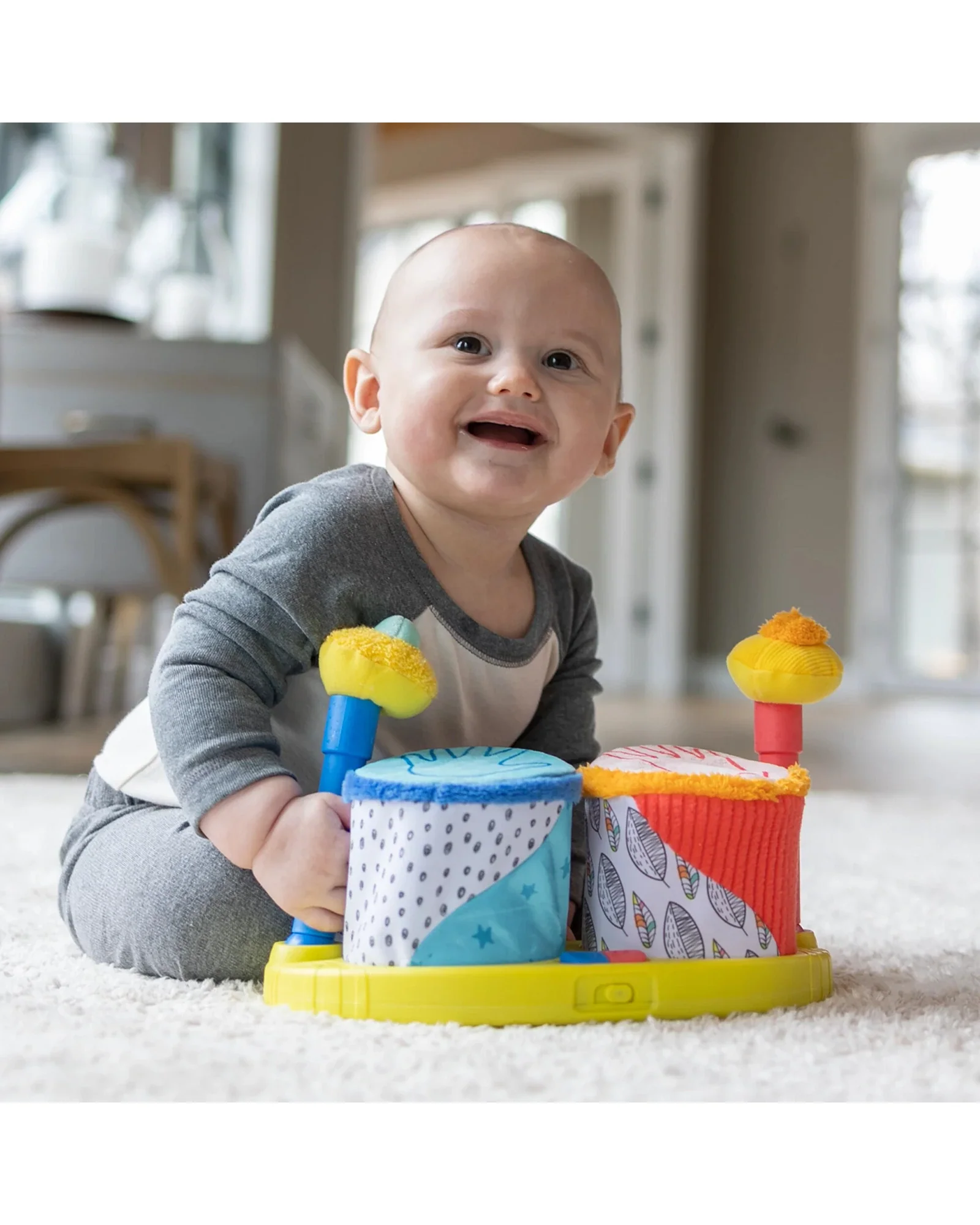 Lamaze Squeeze Beats First Drum set - Image 8