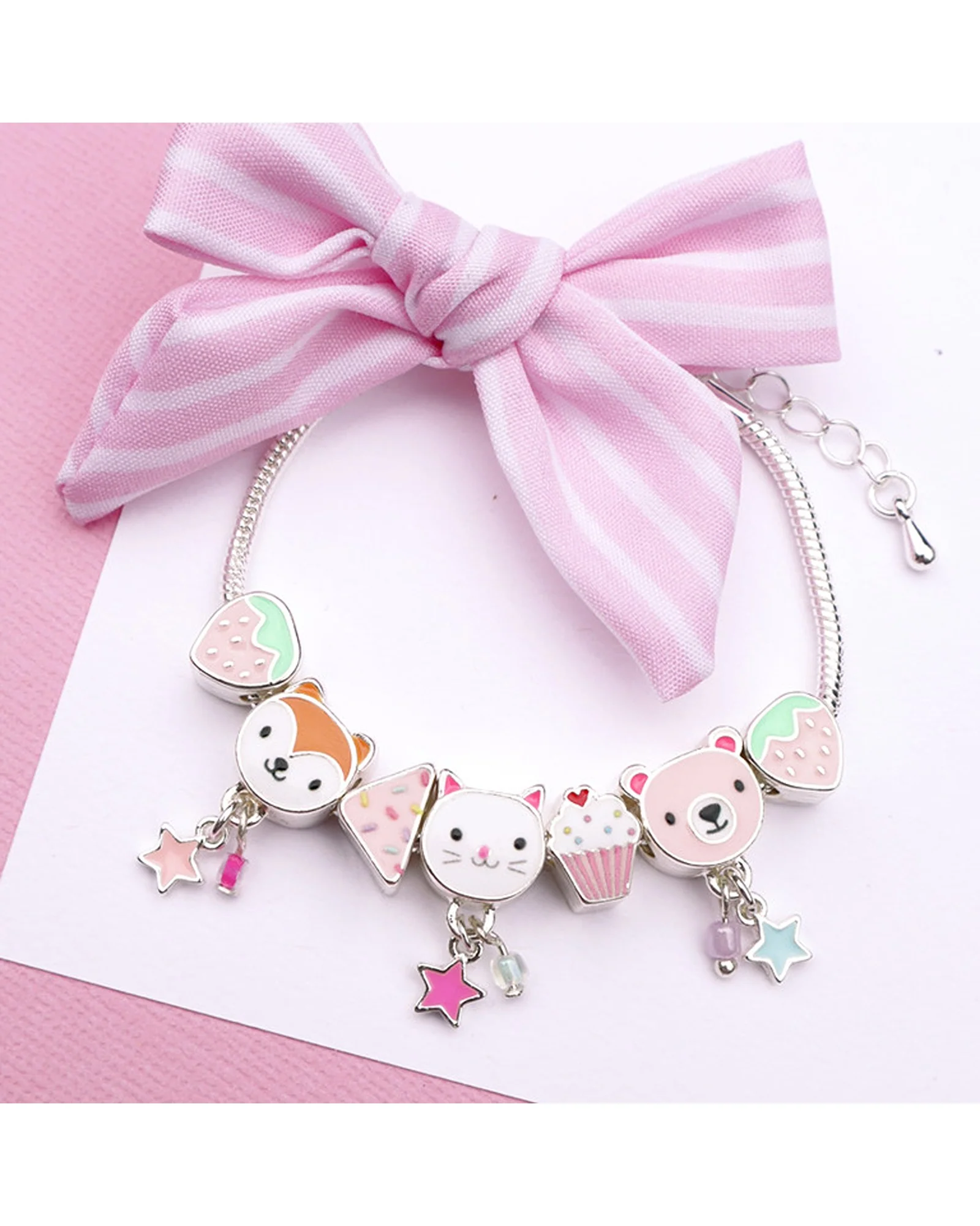 Forest Friends Tea Party Charm Bracelet - Image 3