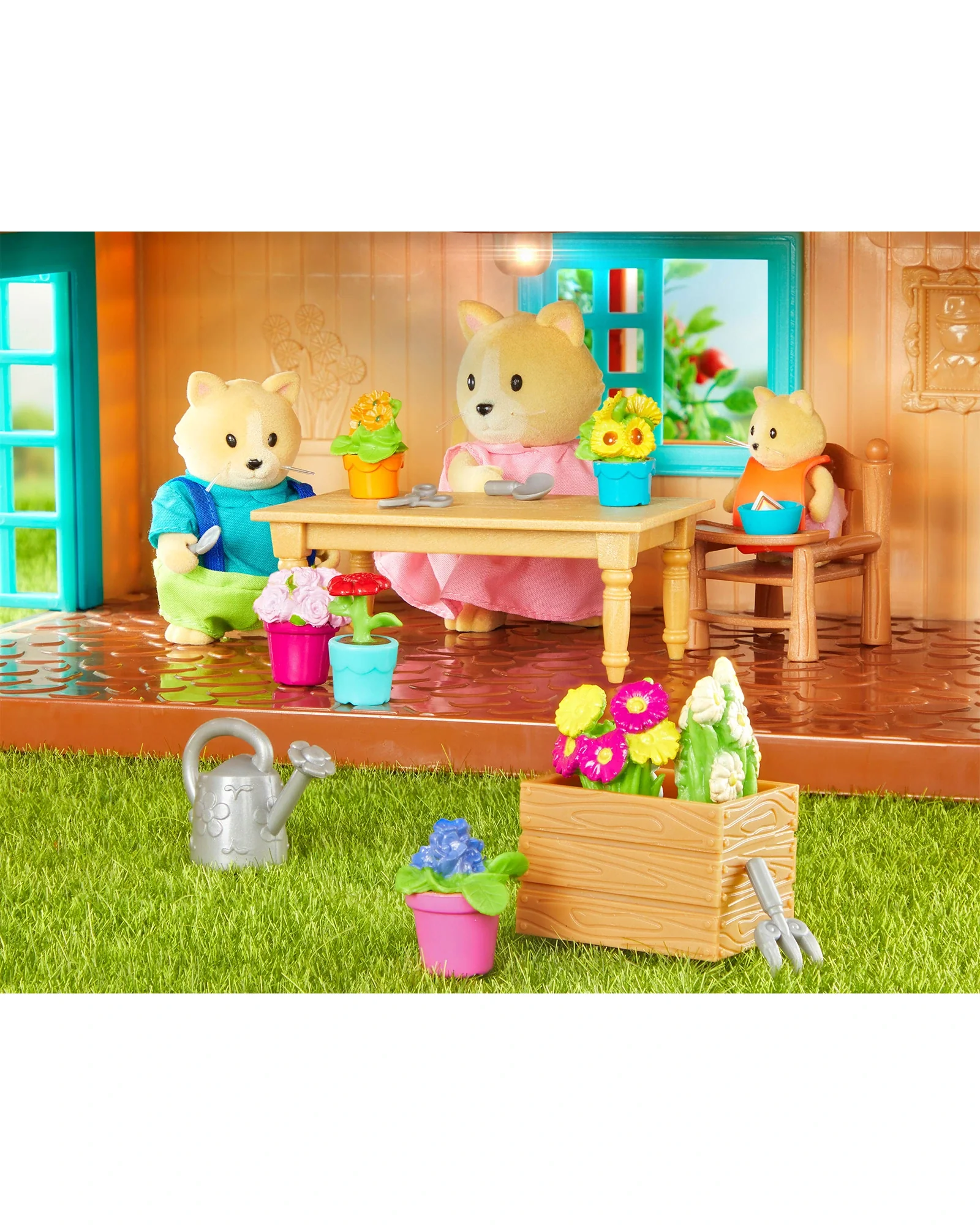 The Whiskerelli Cats Miniature Animal Figurine Set - Image 5