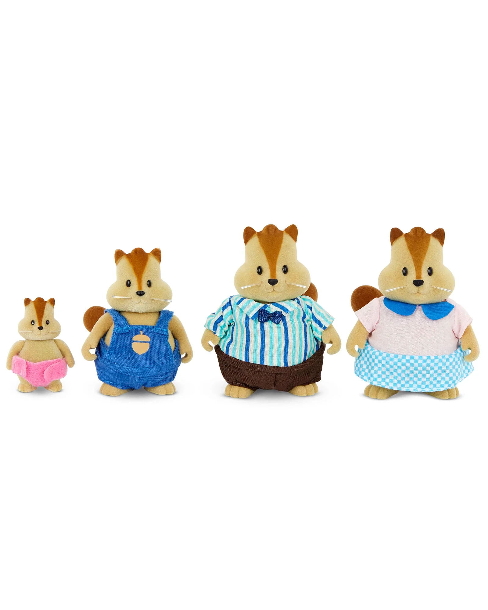 The Scamperscoot Chipmunk Family Mini Toy Animals - Image 4