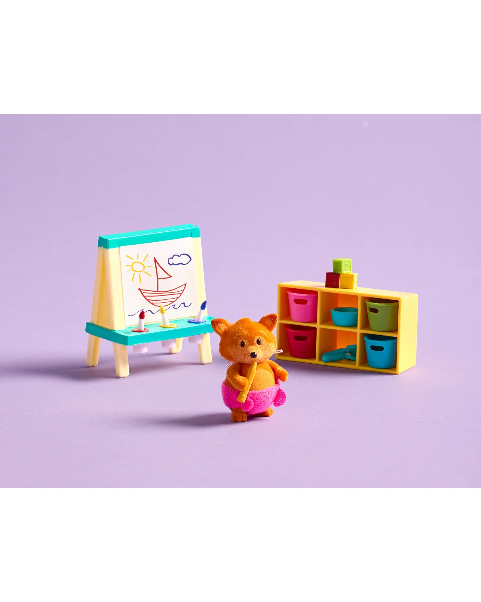 The Tippytail Foxes Miniature Animal Figurine Set - Image 14