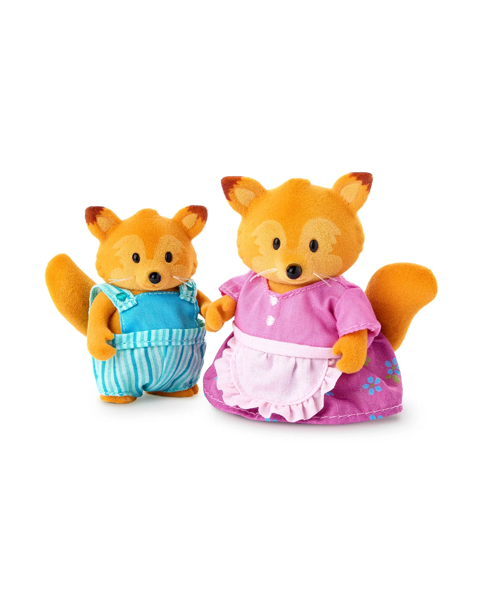 The Tippytail Foxes Miniature Animal Figurine Set - Image 3