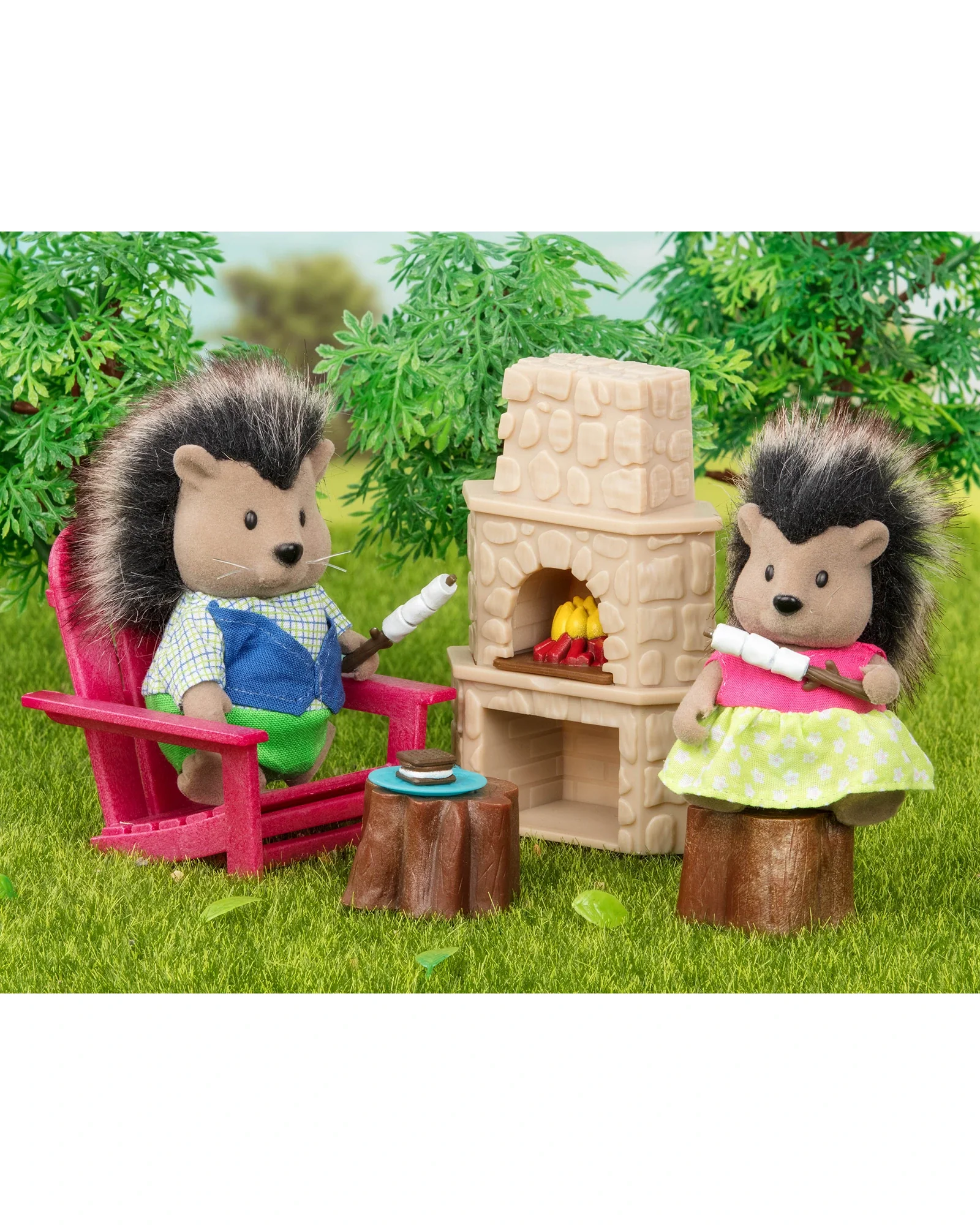 The McBristly Porcupines Miniature Animal Figurine Set - Image 3