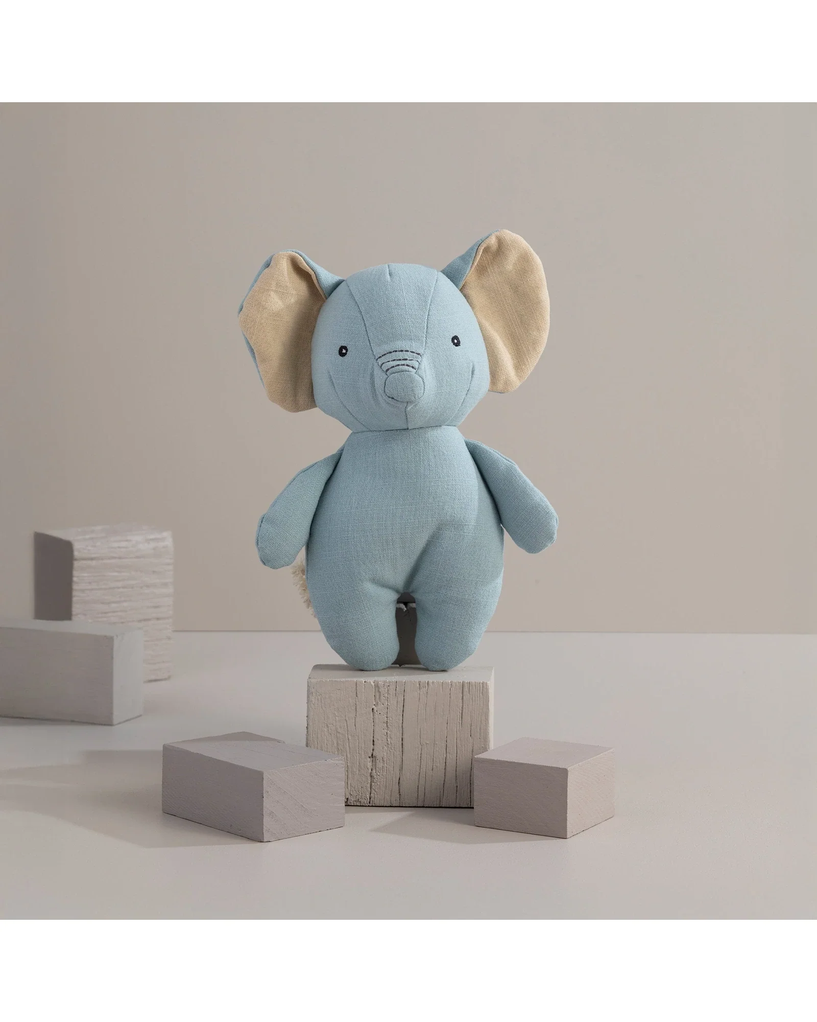 Linen Animal- Eddie the Elephant Small - Image 2