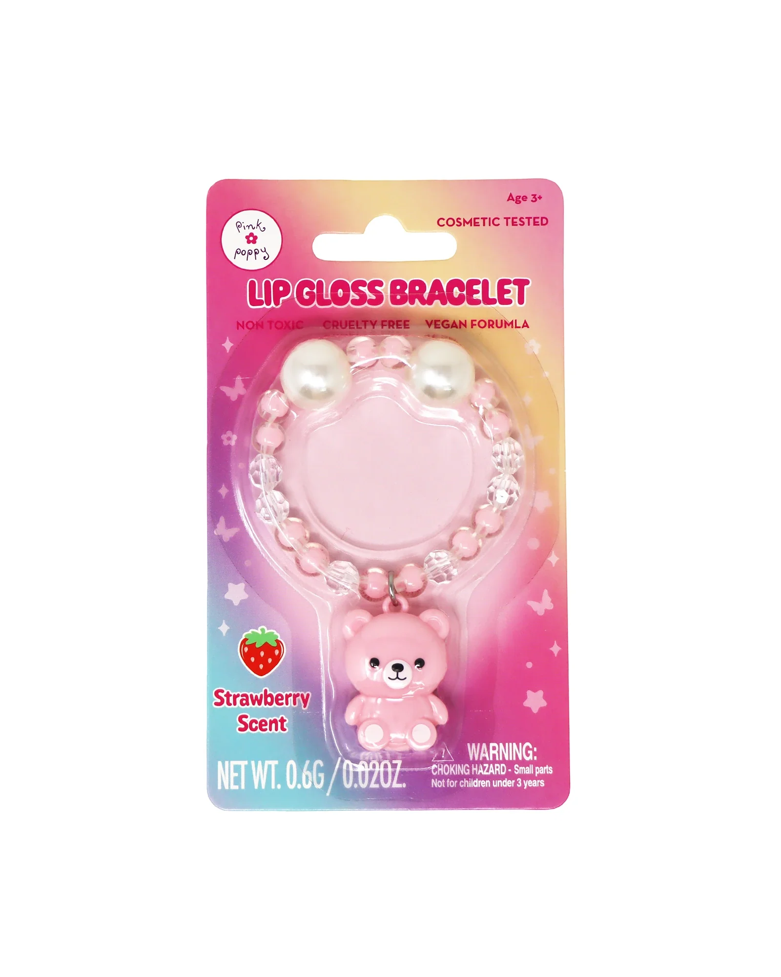 Lip Gloss Bracelet Bear