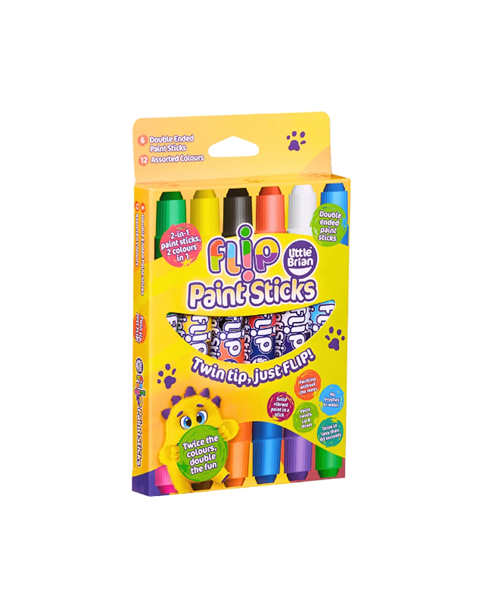 Little Brian - Flip Paint Sticks 6 pk