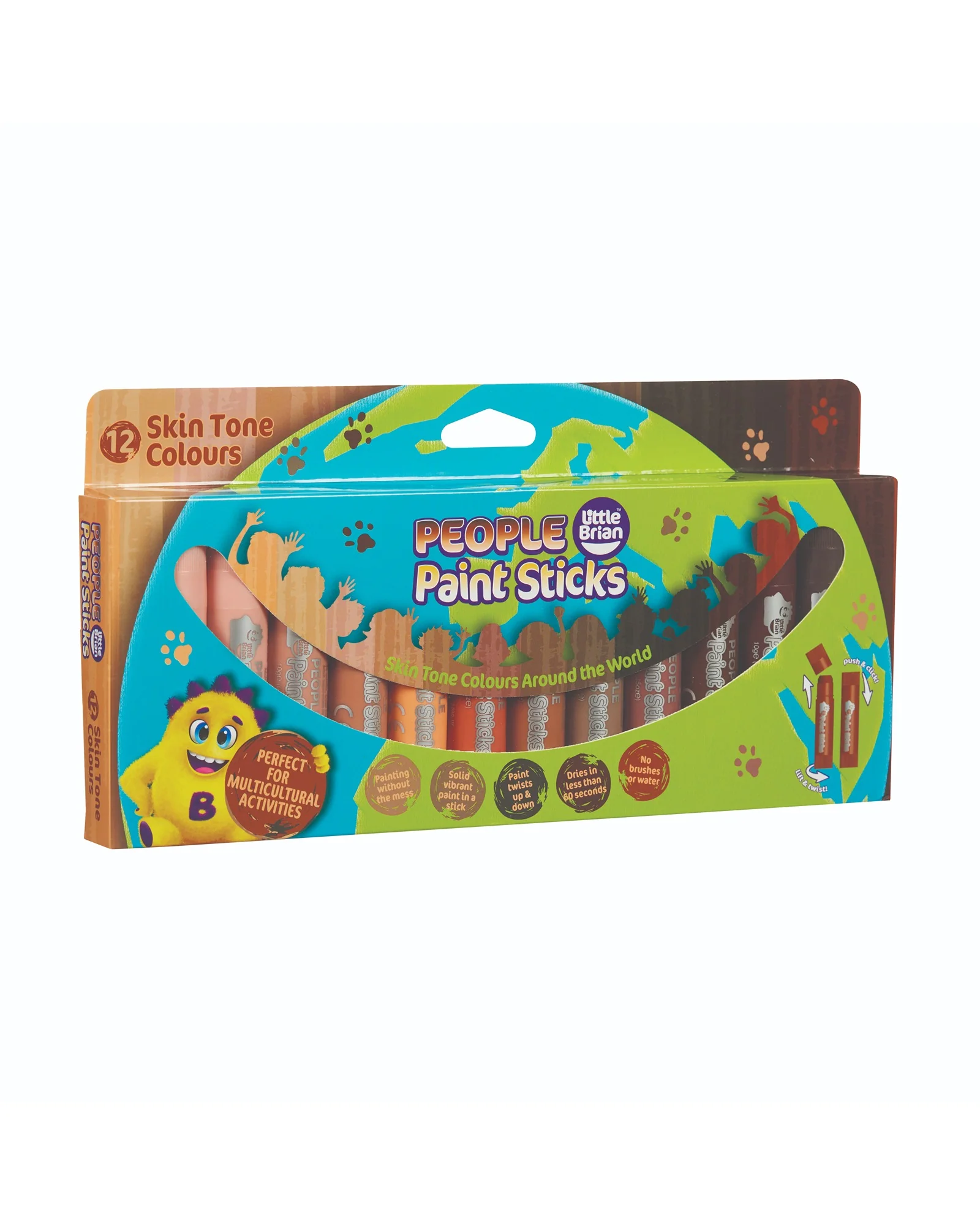 Little Brian Paint Sticks People Paint Sticks 12 Pack - Image 3