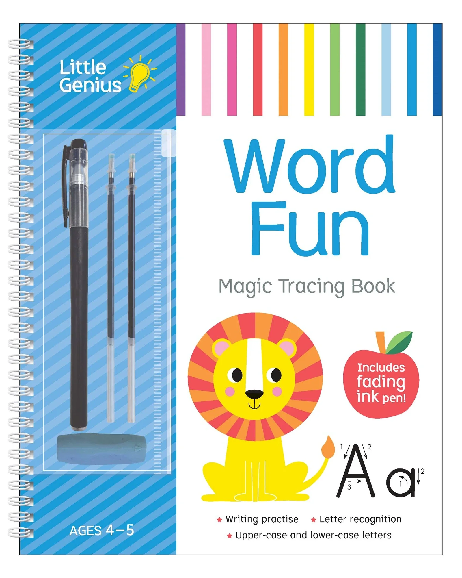Little Genius Vol. 2 Fading Ink Magic Tracing Book Word Fun